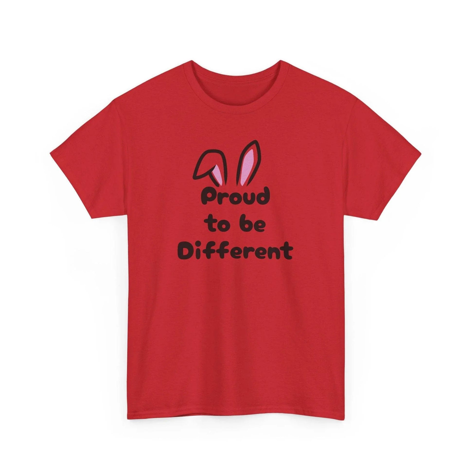 Proud to Be Different Unisex Heavy Cotton Tee - Celebrate Individuality - The Dreamer's Bookshop.