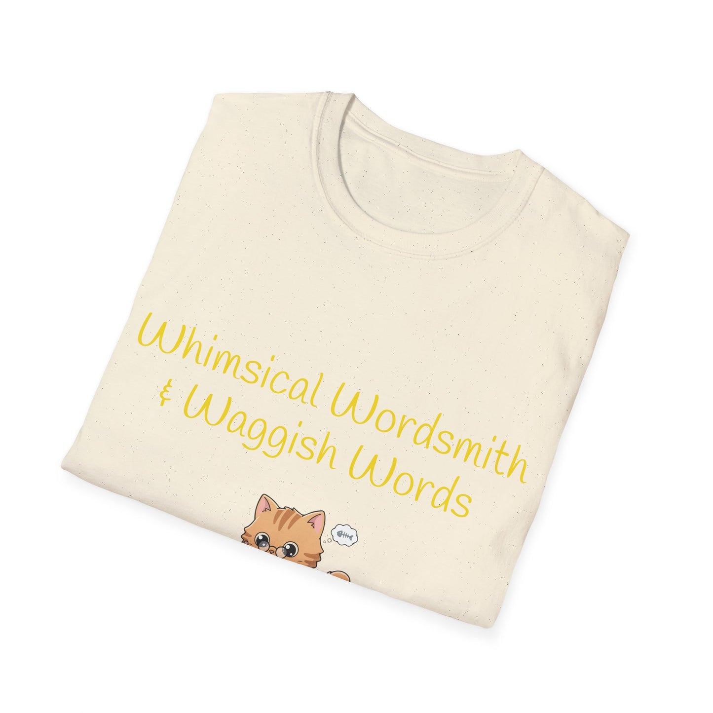 Whimsical Wordsmith Unisex Softstyle T-Shirt - Perfect Gift for Wordsmiths
