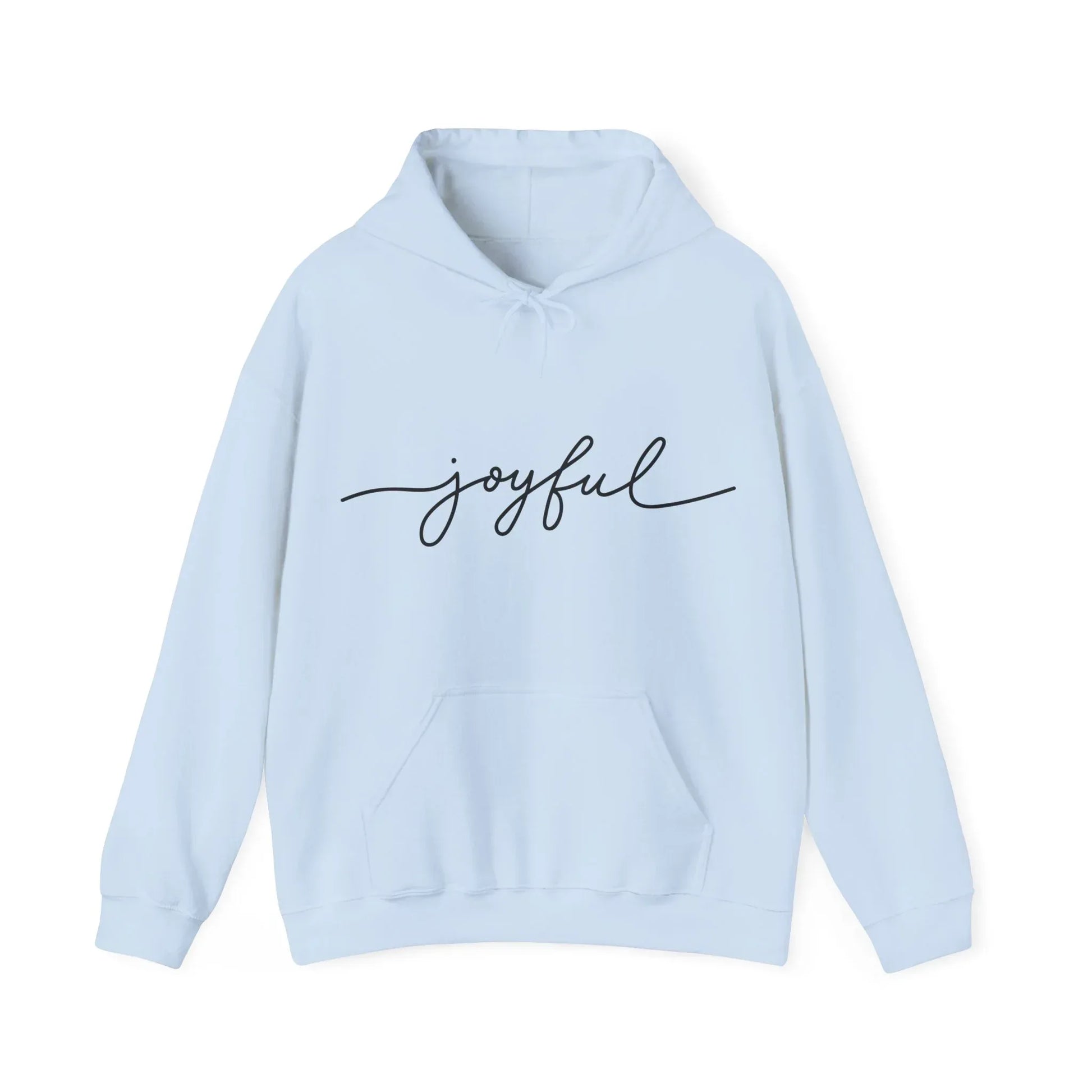 Christmas Joyful Hoodie - Cozy Unisex Sweatshirt for Book Lovers - The Dreamer's Bookshop.