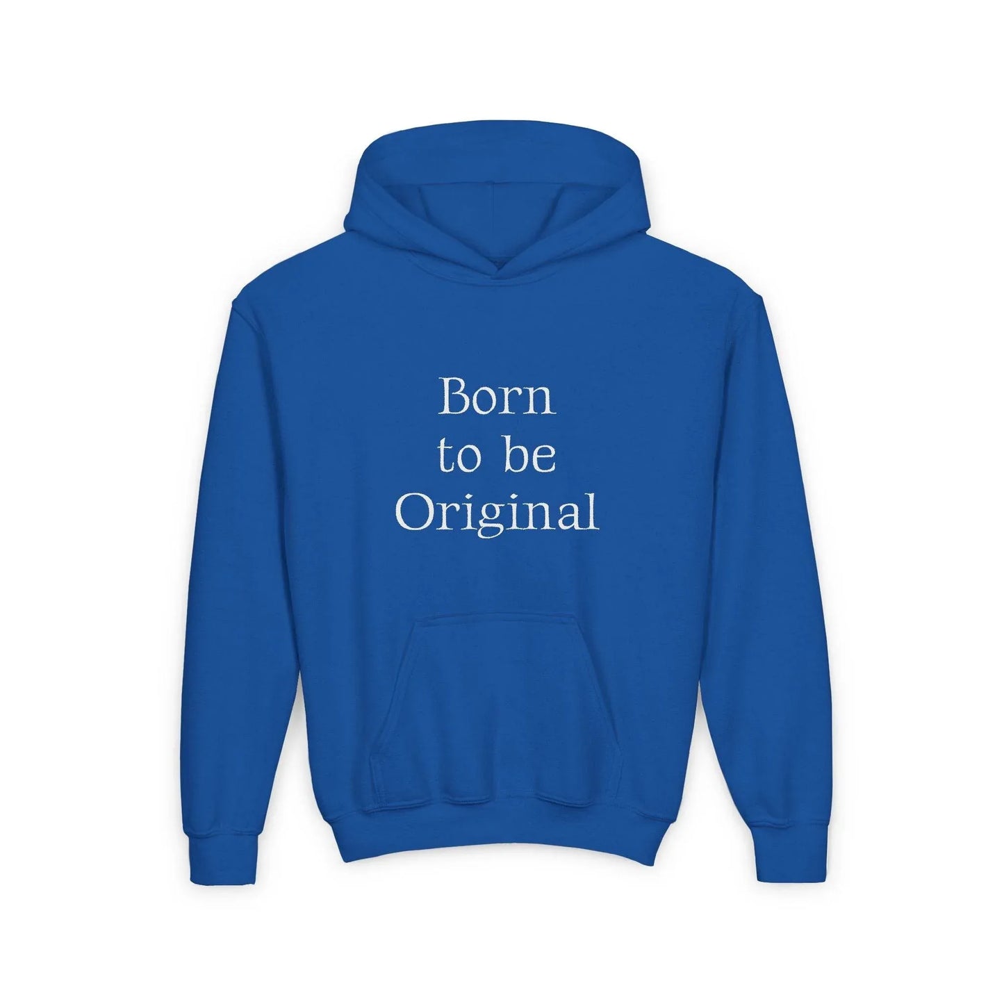 EU - Youth Heavy Blend Hoodie - 'Born to be Original' - Indie Author Inspired Sweatshirt - The Dreamer's Bookshop.