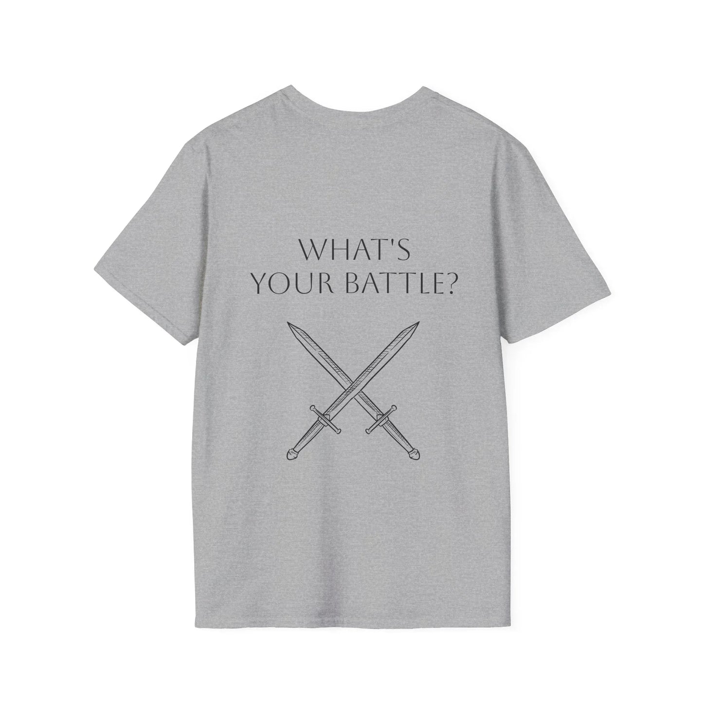 Anxiety Warrior Unisex Softstyle T-Shirt - Embrace Your Battles - The Dreamer's Bookshop.