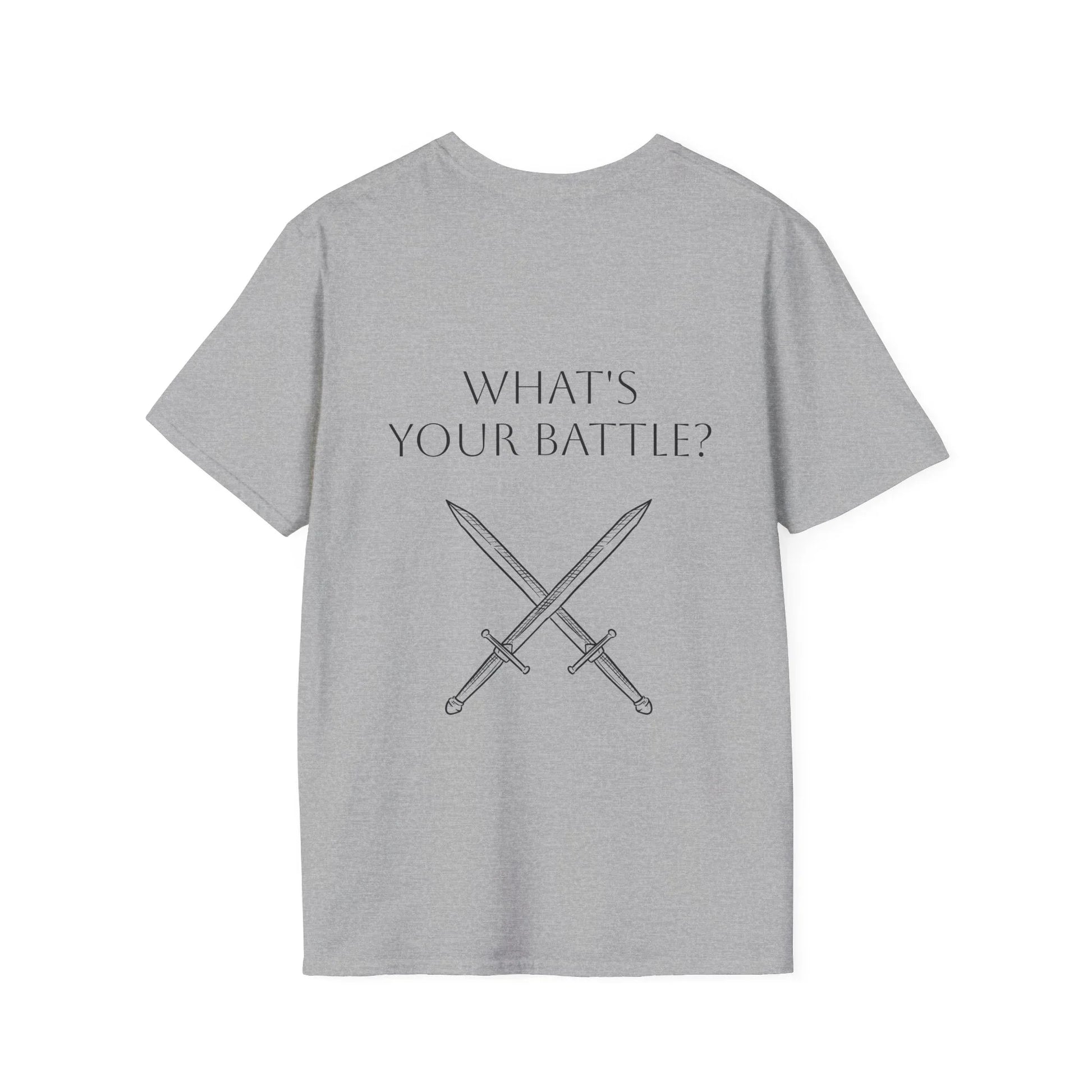 Anxiety Warrior Unisex Softstyle T-Shirt - Embrace Your Battles - The Dreamer's Bookshop.