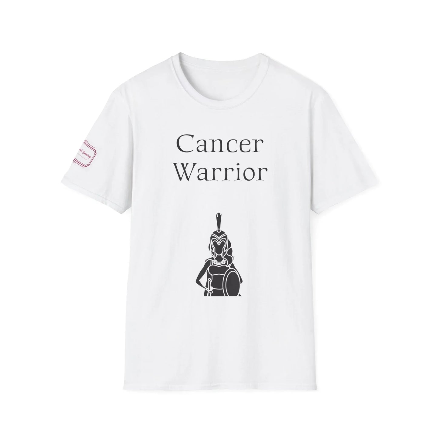 Cancer Warrior Unisex Softstyle T-Shirt - Empowering Graphic Tee for Women's Health Awarenes - The Dreamer's Bookshop.