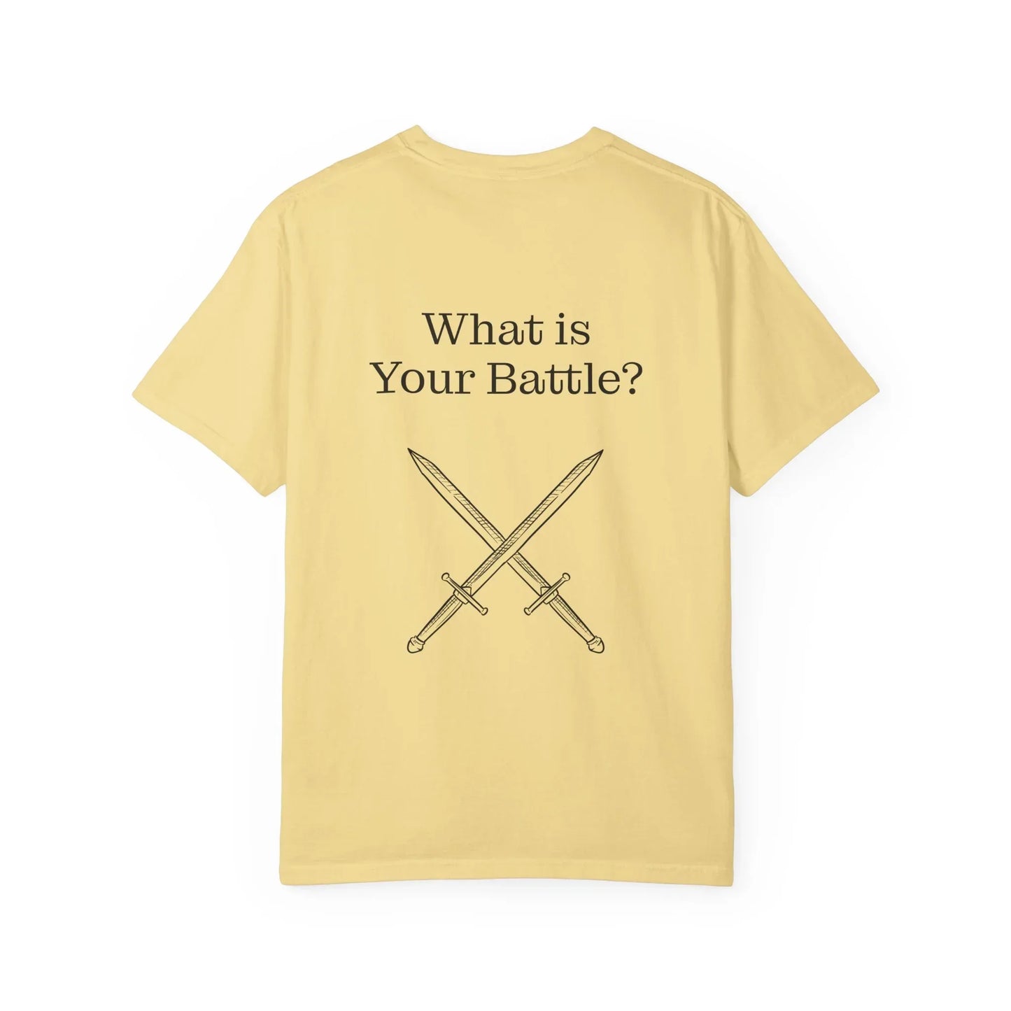 Chronic Pain Warrior Unisex Garment-Dyed T-Shirt - Empowering Supportive Apparel - The Dreamer's Bookshop.