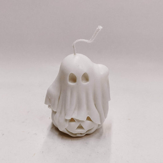 Brickstar Belgium - Pumpkin Ghost kaars - The Dreamer's Bookshop.