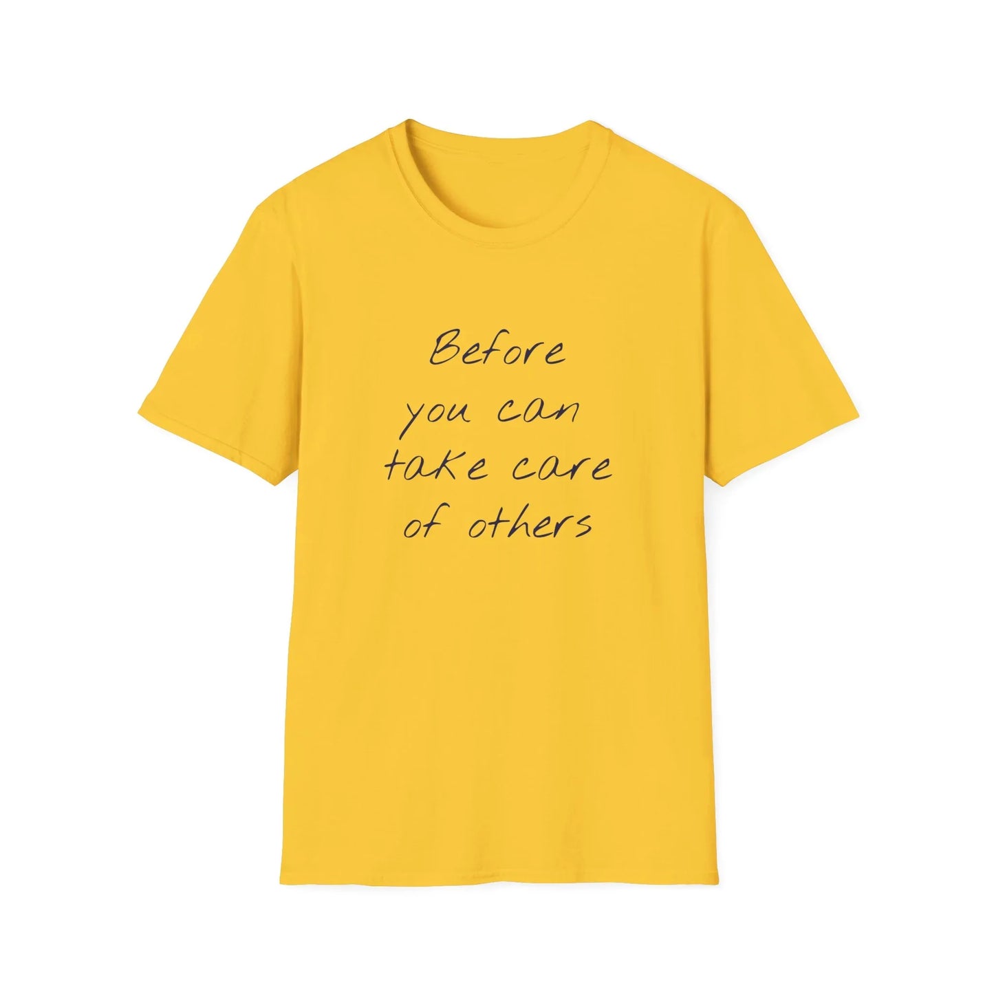 Unisex -Inspired T-Shirt - "Take Care" - Inspirational - The Dreamer's Bookshop.