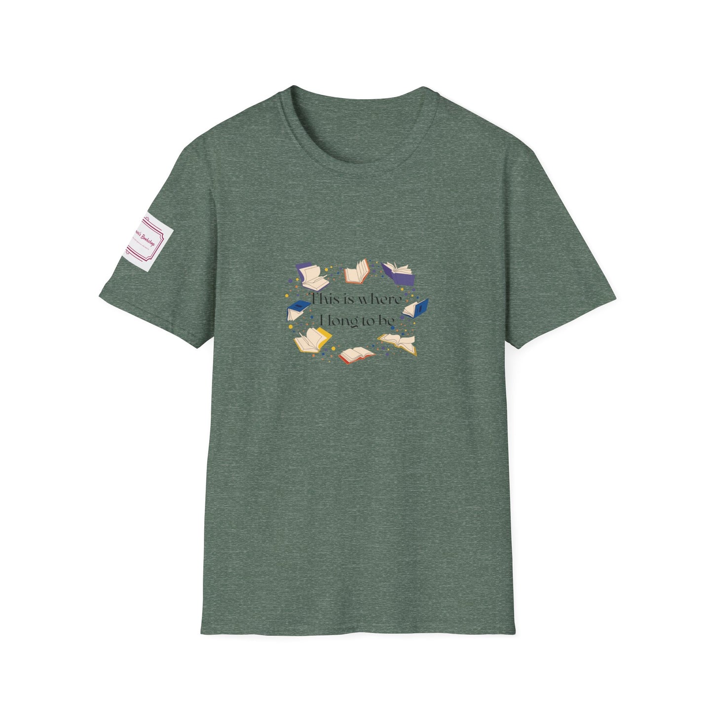 Inspirational Unisex Softstyle T-Shirt - Where I Long to Be