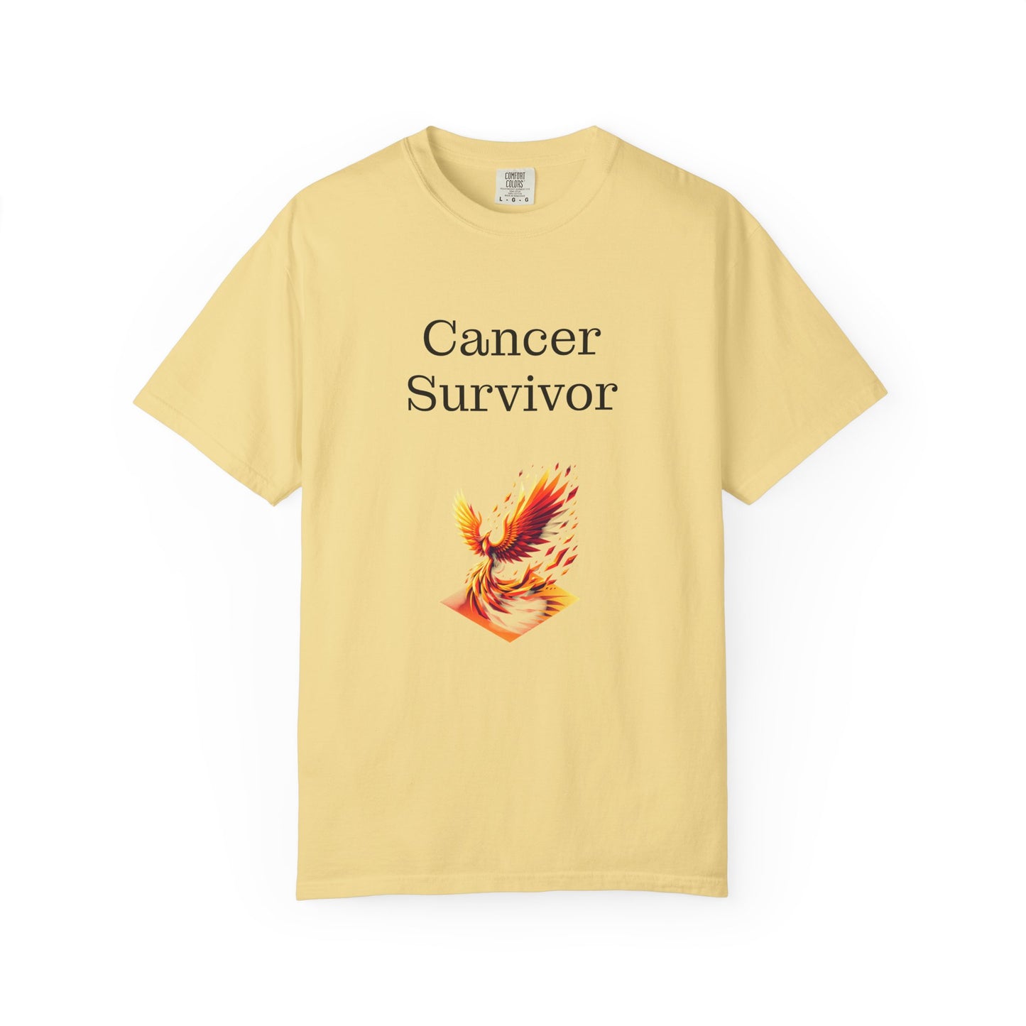 AU - Cancer Survivor Unisex Garment-Dyed T-Shirt - Empowering Supportive Apparel