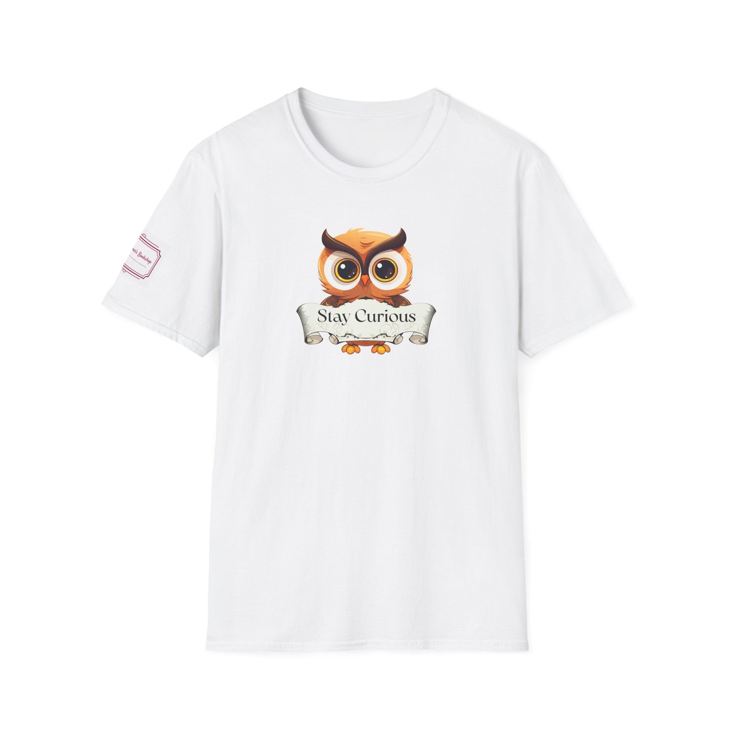 Unisex T-Shirt - "Stay Curious" for Book Lovers