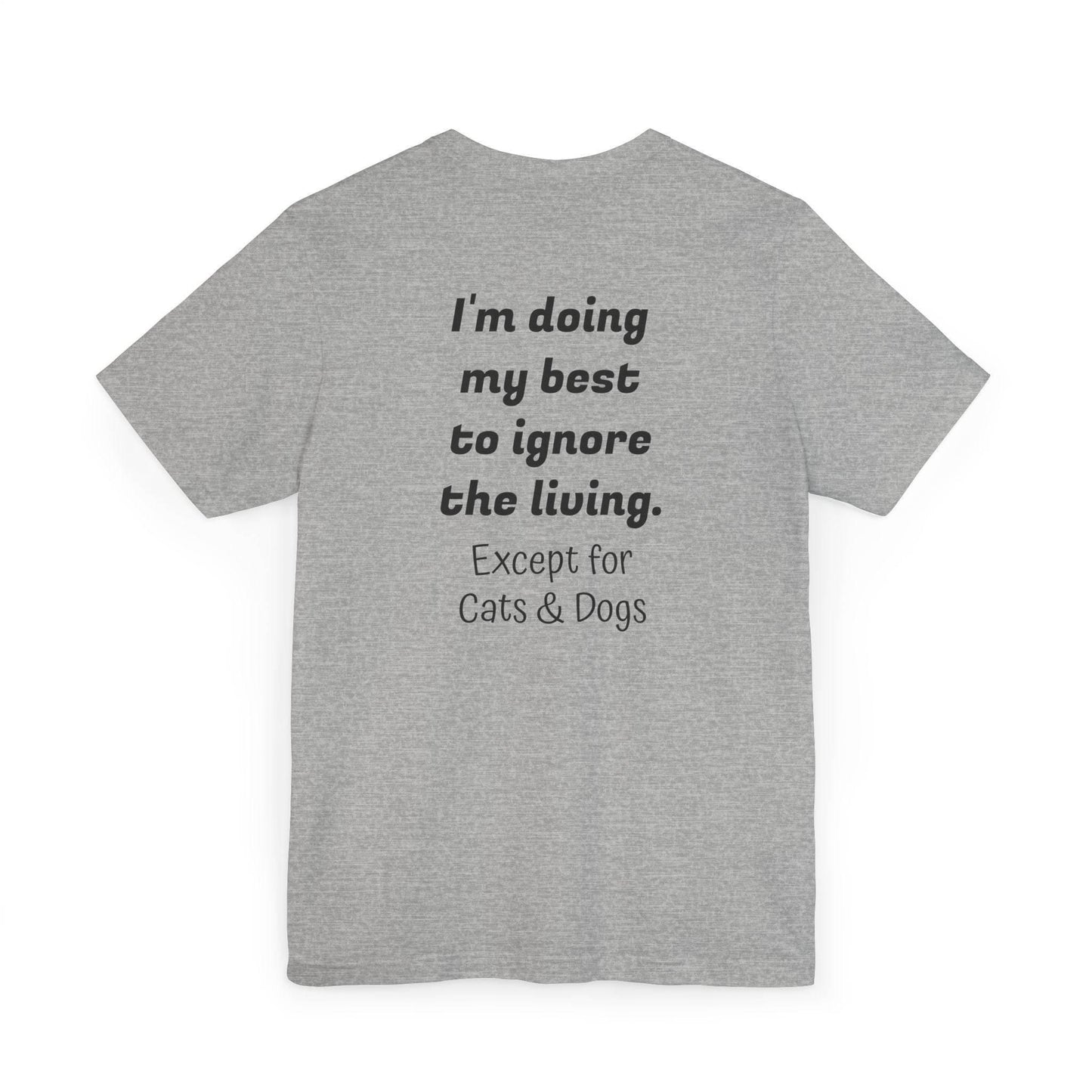 Funny Unisex Jersey T-Shirt - Anti-Social Vibe for Booktroverts - The Dreamer's Bookshop.