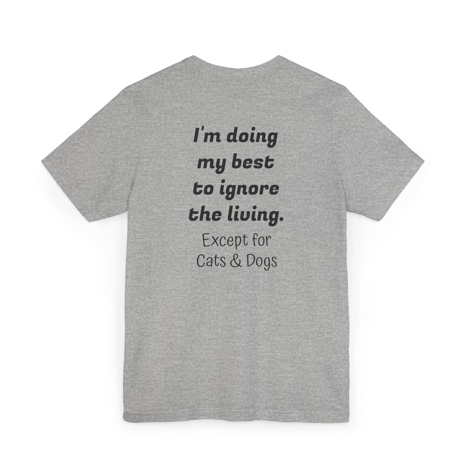 Funny Unisex Jersey T-Shirt - Anti-Social Vibe for Booktroverts - The Dreamer's Bookshop.
