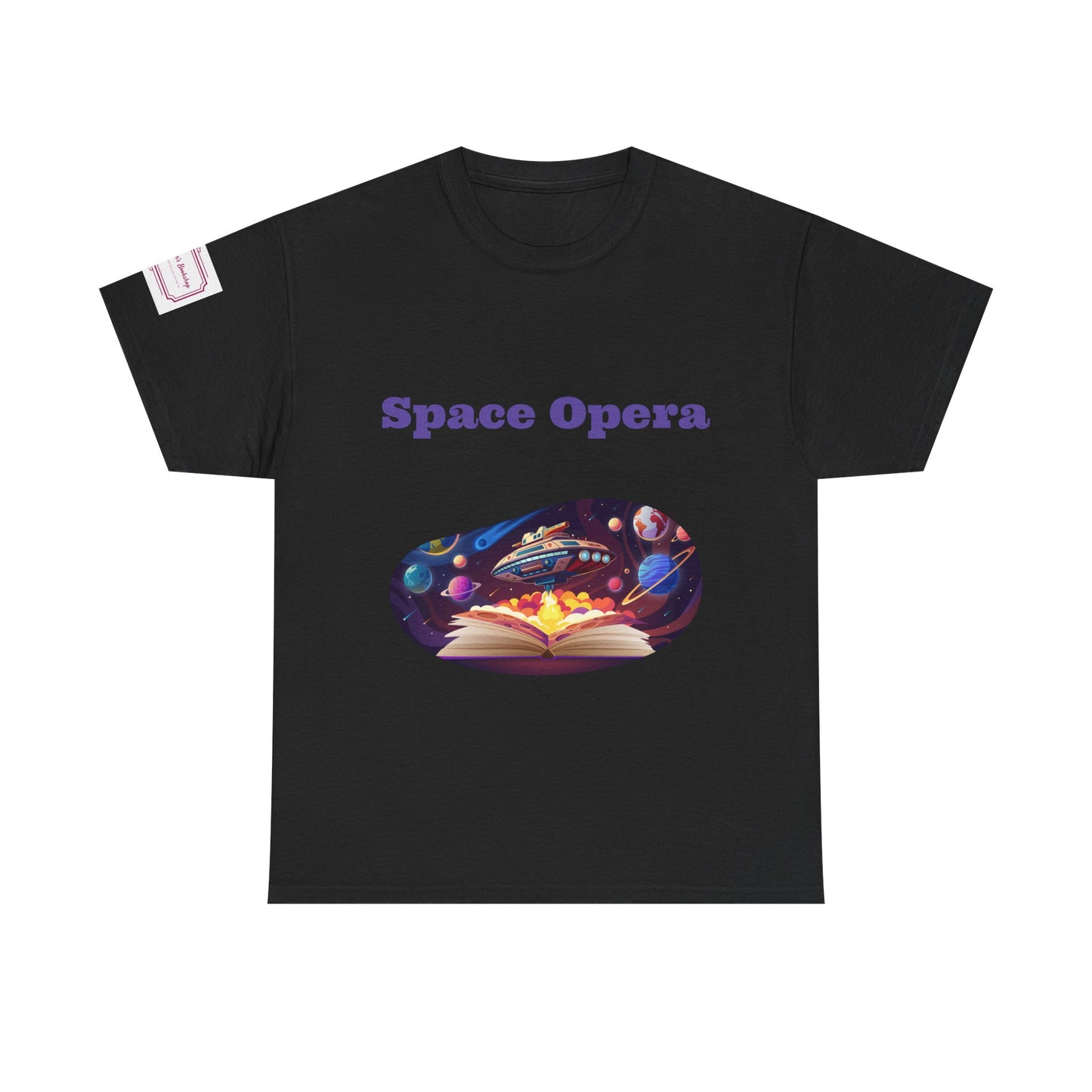 Space Opera -  Unisex Heavy Cotton Tee - Sci-Fi Books