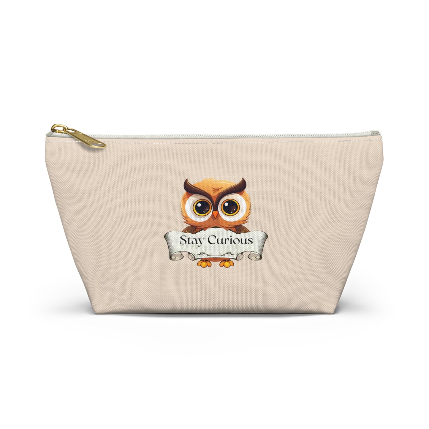 Accessory Pouch — "Stay Curious" Reader's Essentials Bag
