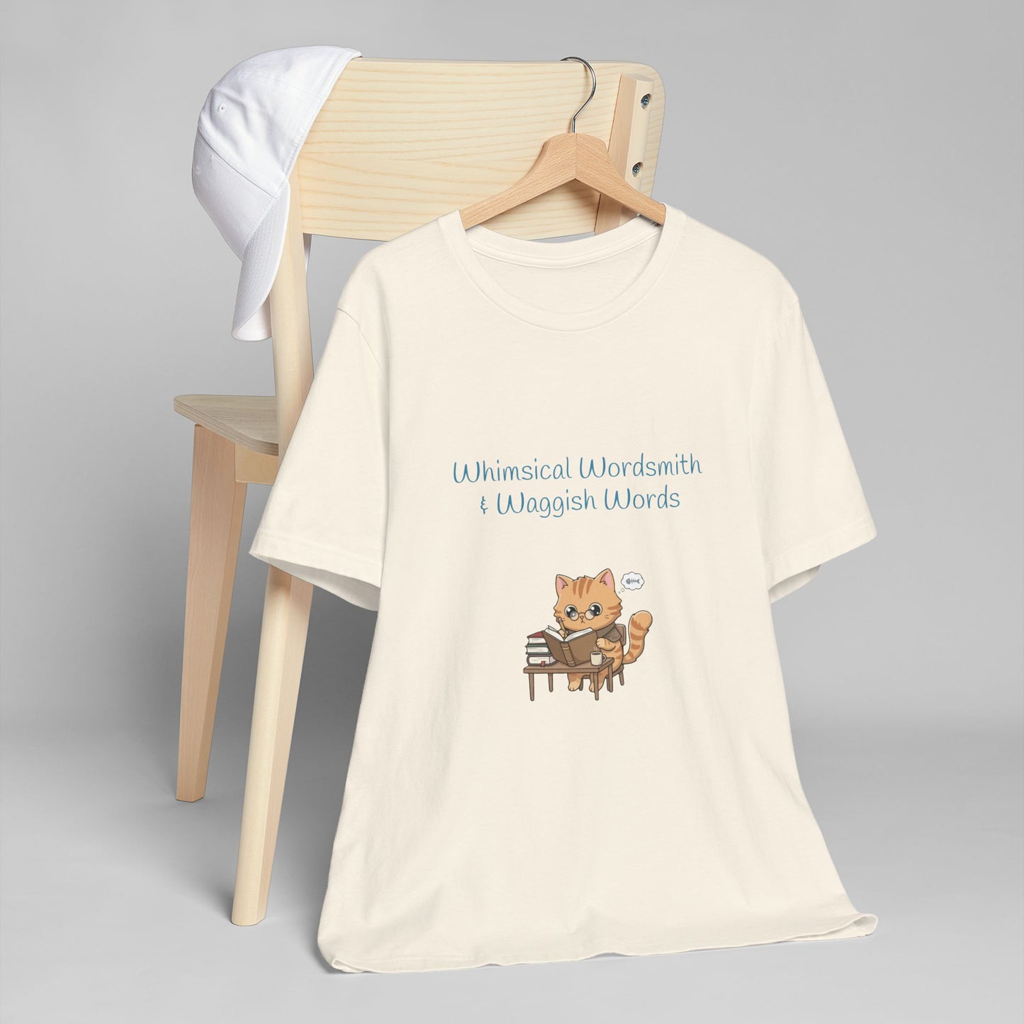Unisex Jersey T-Shirt - 'Whimsical Wordsmith' Book lovers