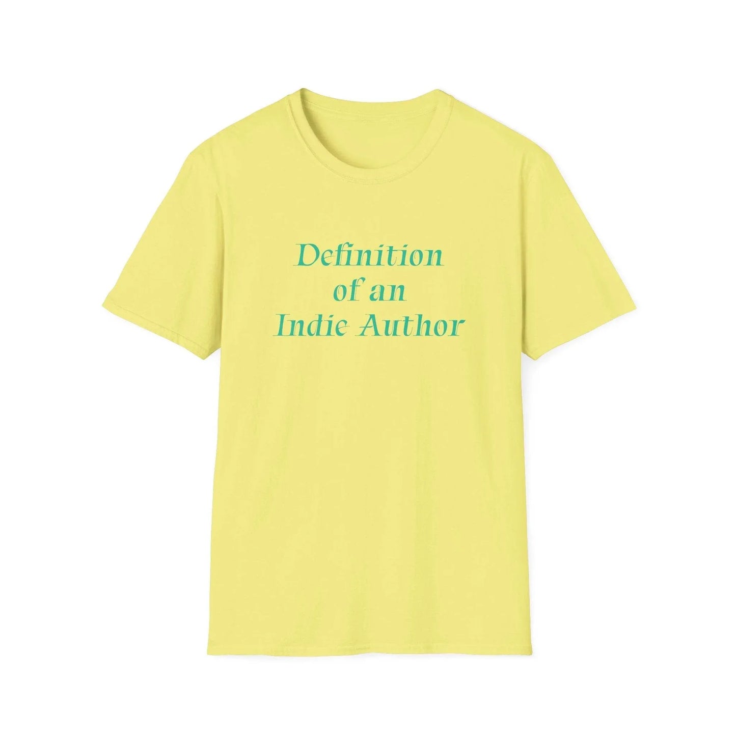 Unisex Softstyle T-Shirt - 'Indie Author' Inspirational - The Dreamer's Bookshop.