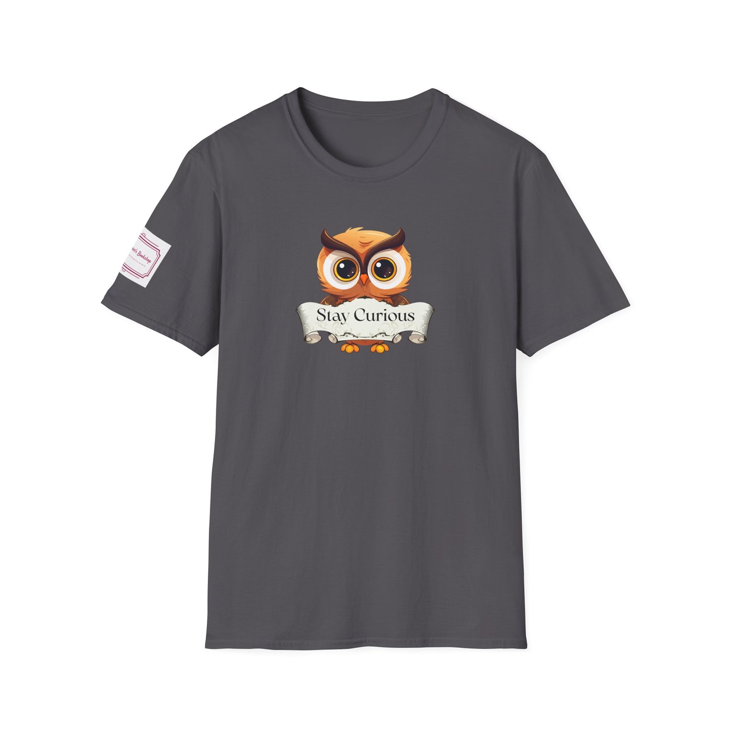 Unisex T-Shirt - "Stay Curious" for Book Lovers