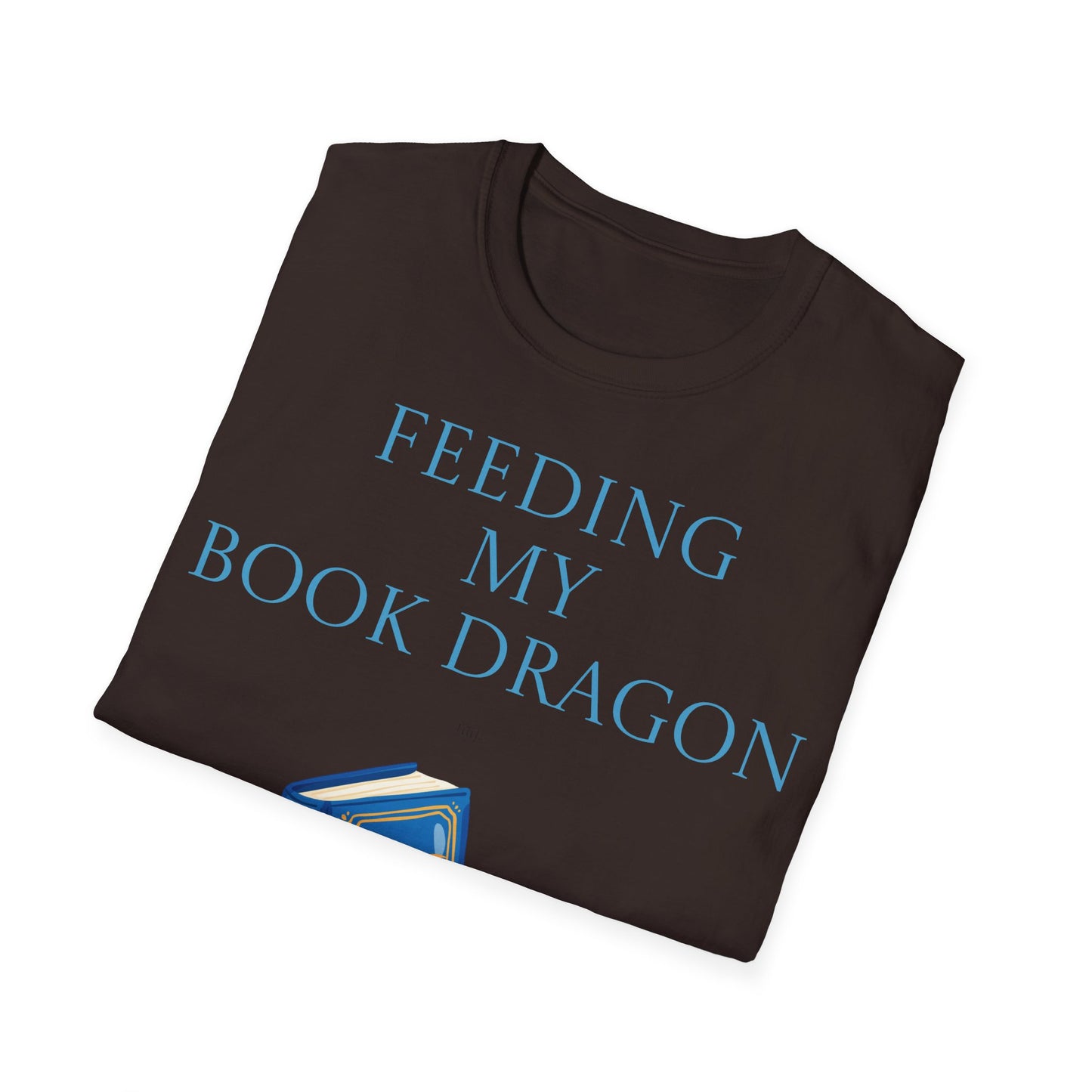 Unisex -Inspired T-Shirt - "Book Dragon" - Perfect for Book Lovers