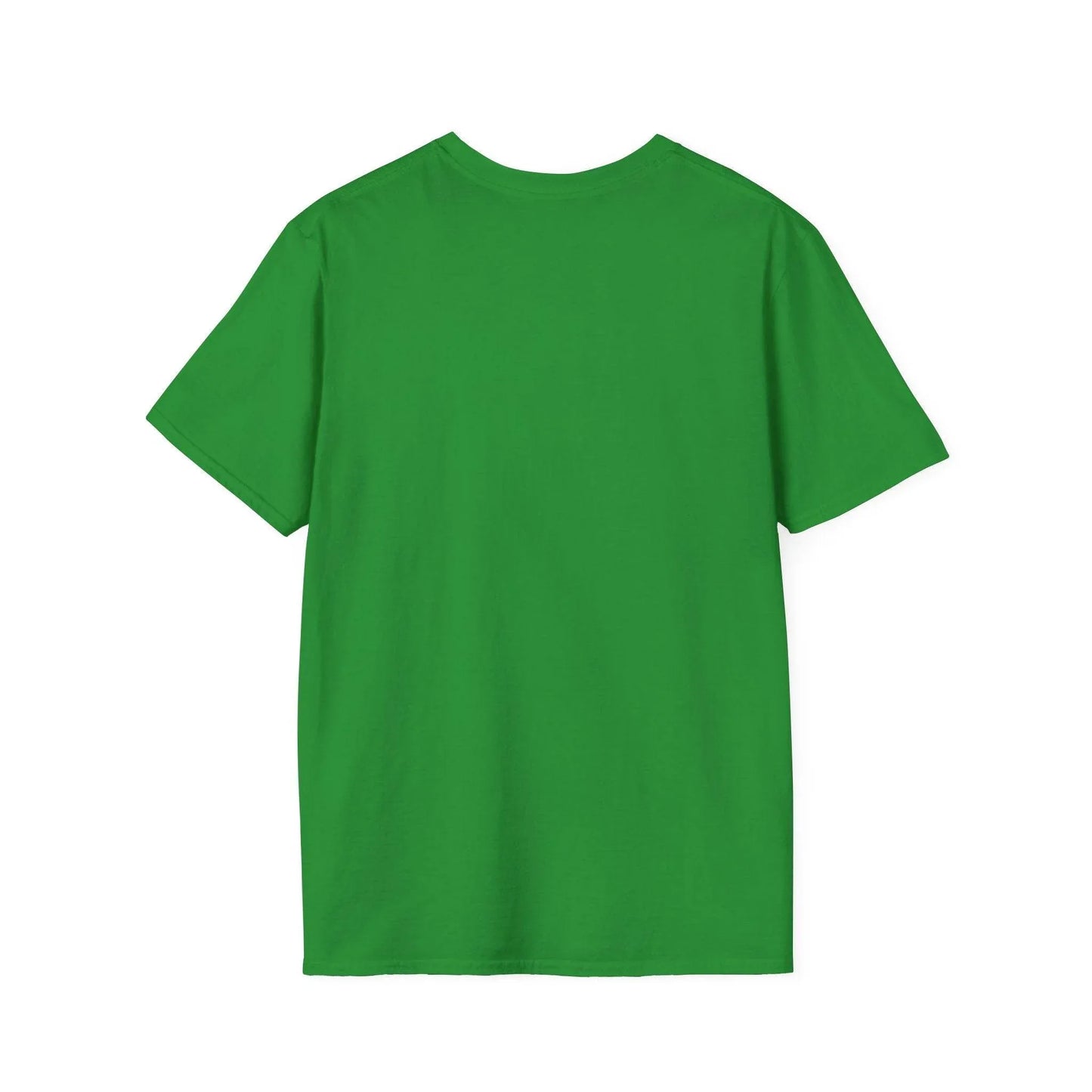 Be Happy Stay Positive Unisex Softstyle T-Shirt - Cheerful Graphic Tee for Everyday Wear - The Dreamer's Bookshop.