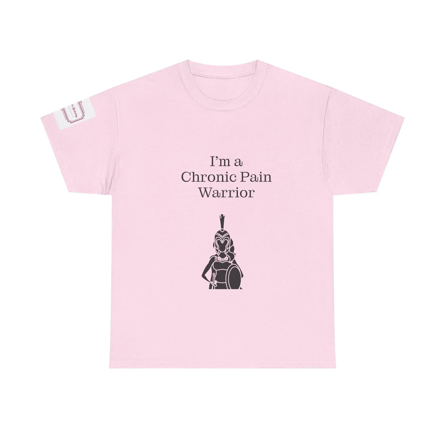 Chronic Pain Warrior Unisex Heavy Cotton Tee - Empowering Apparel for Health Awareness - The Dreamer's Bookshop.