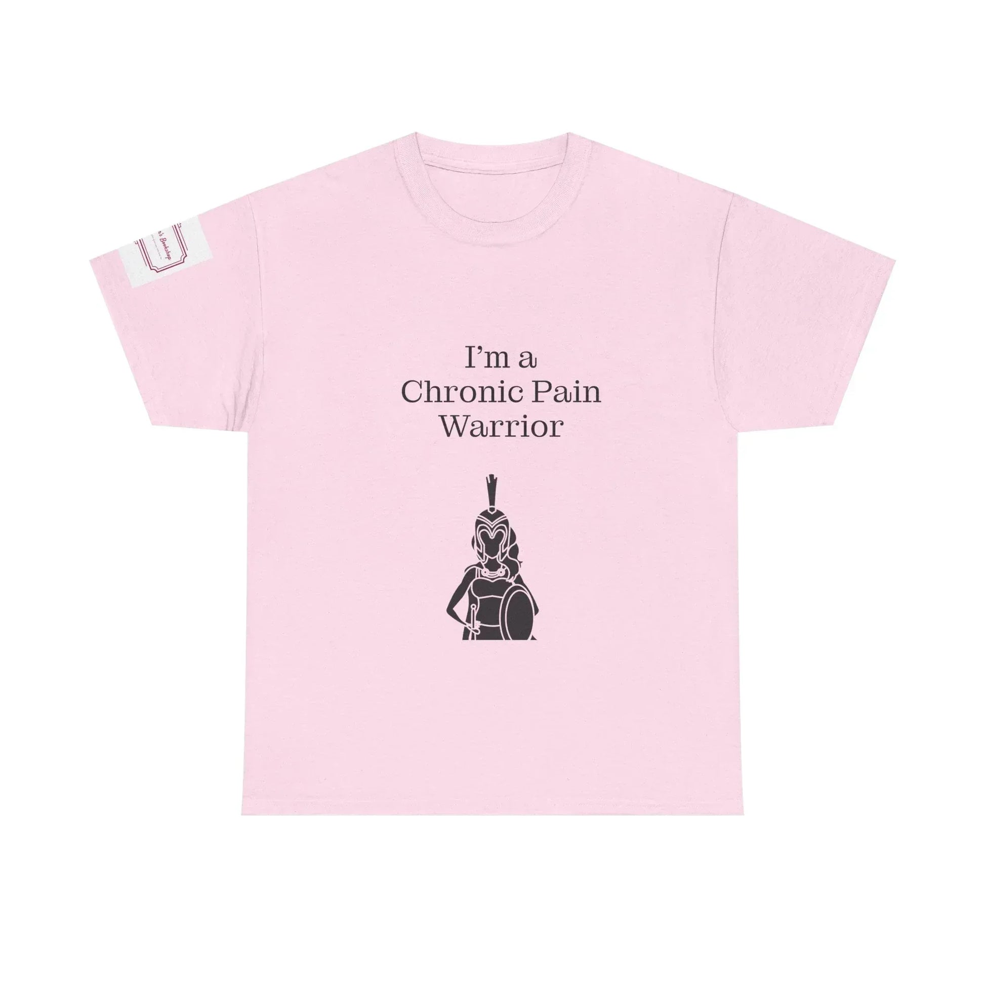 Chronic Pain Warrior Unisex Heavy Cotton Tee - Empowering Apparel for Health Awareness - The Dreamer's Bookshop.