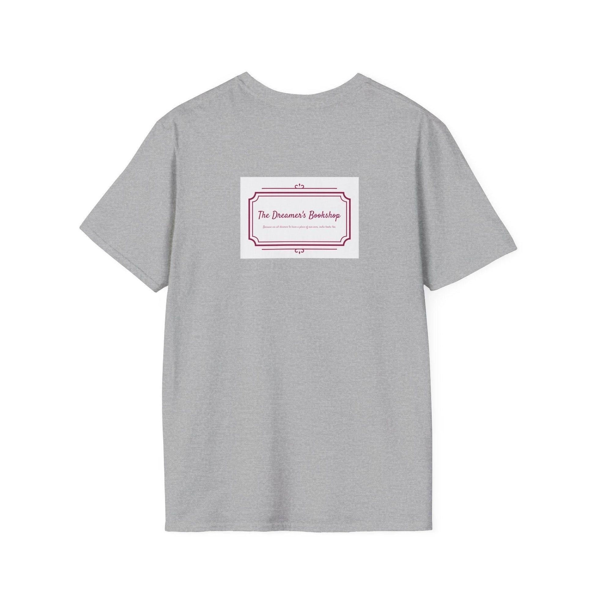 Unisex Softstyle T-Shirt - 'In our bookshop' - The Dreamer's Bookshop.