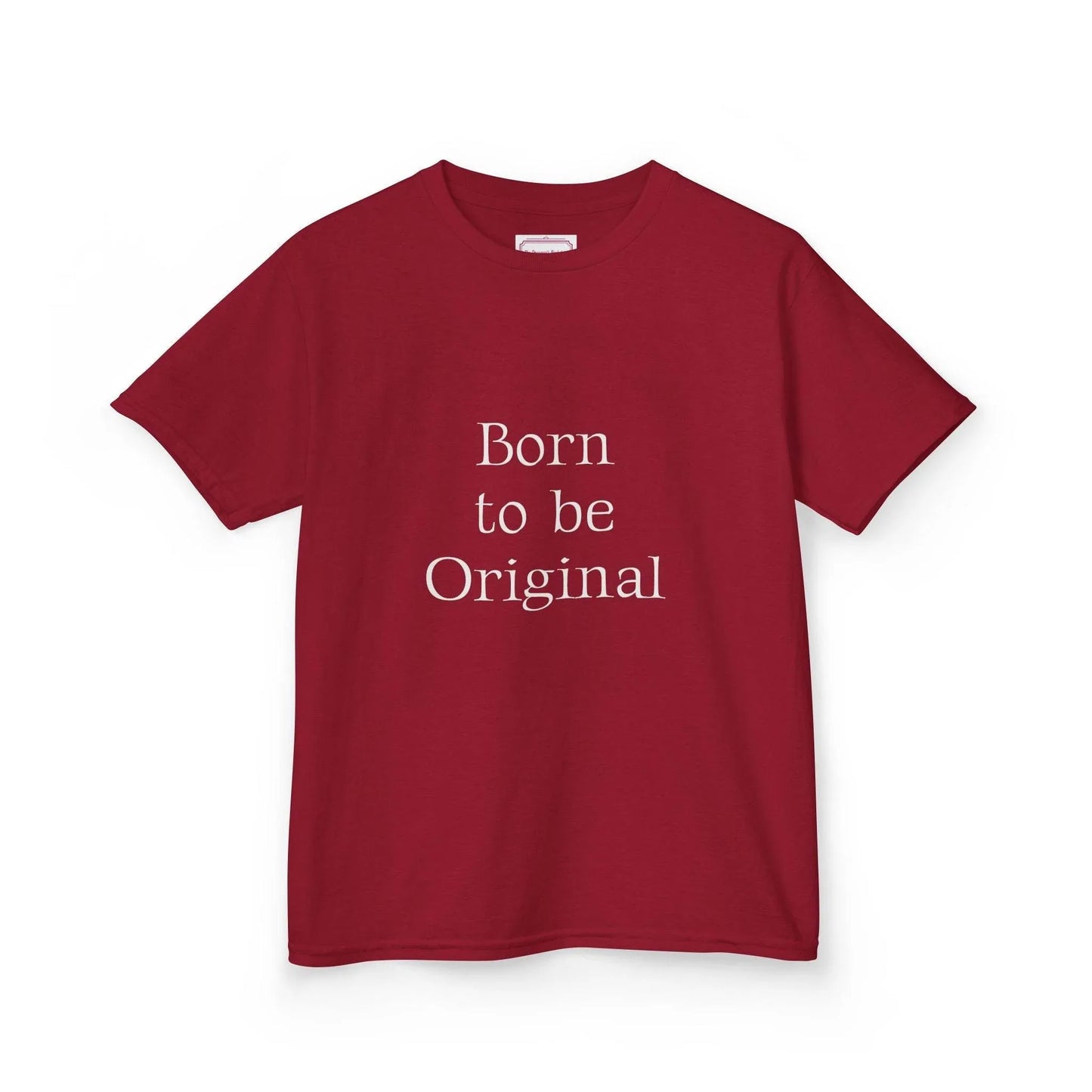 EU - Kids 'Born to be Original' Cotton Tee - Support Young Creators - The Dreamer's Bookshop.