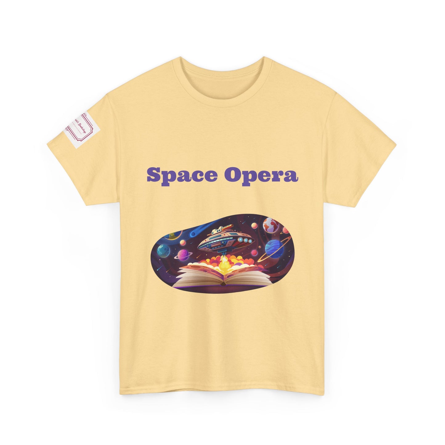 Space Opera -  Unisex Heavy Cotton Tee - Sci-Fi Books