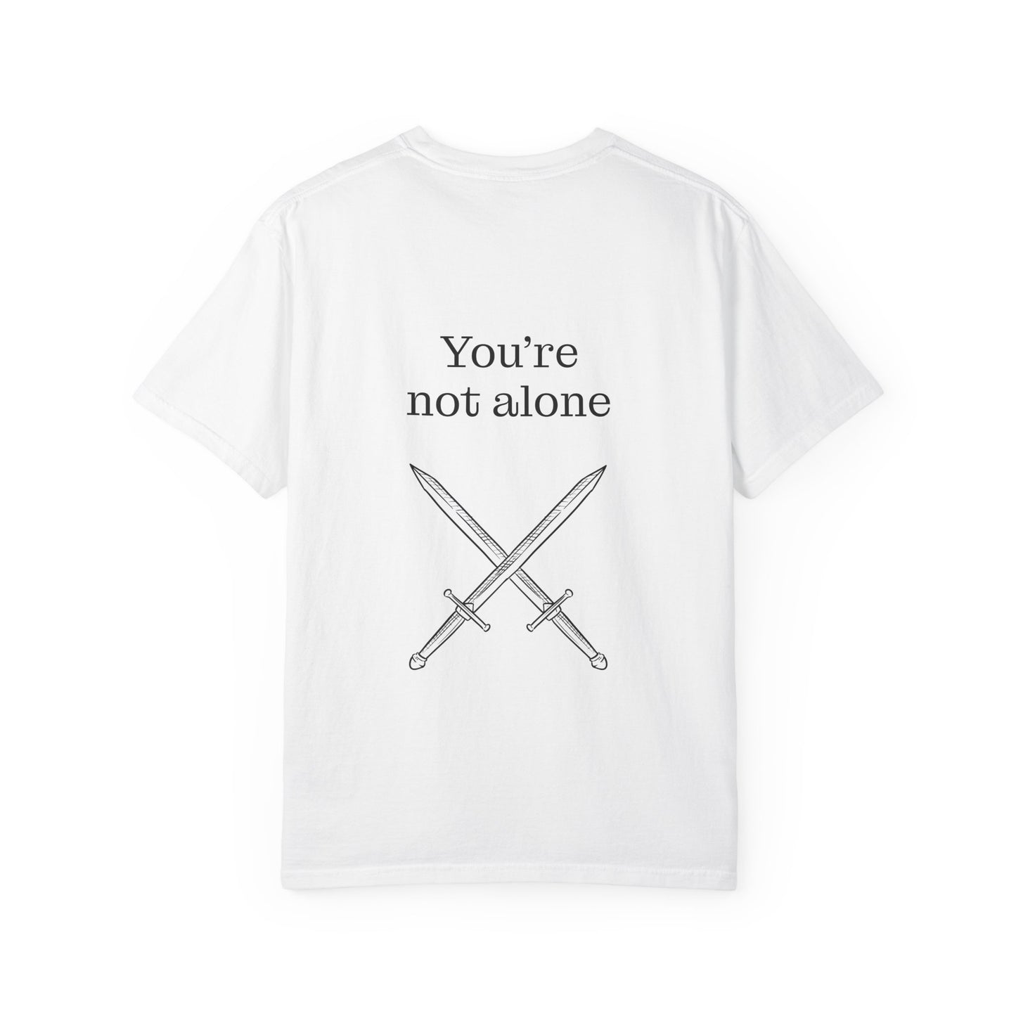 AU - Cancer Survivor Unisex Garment-Dyed T-Shirt - Empowering Supportive Apparel
