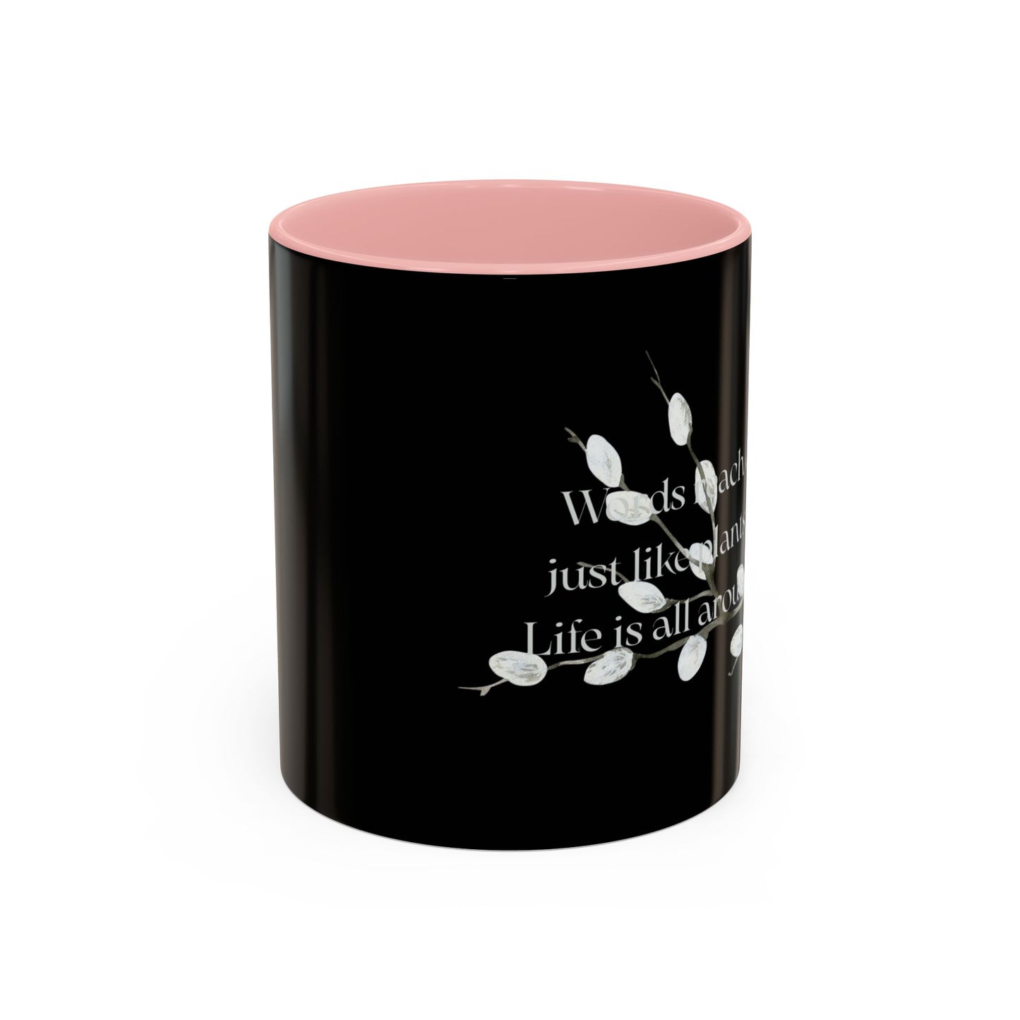 Words Reach Out - Coffee Mug - Gift for Book Lovers