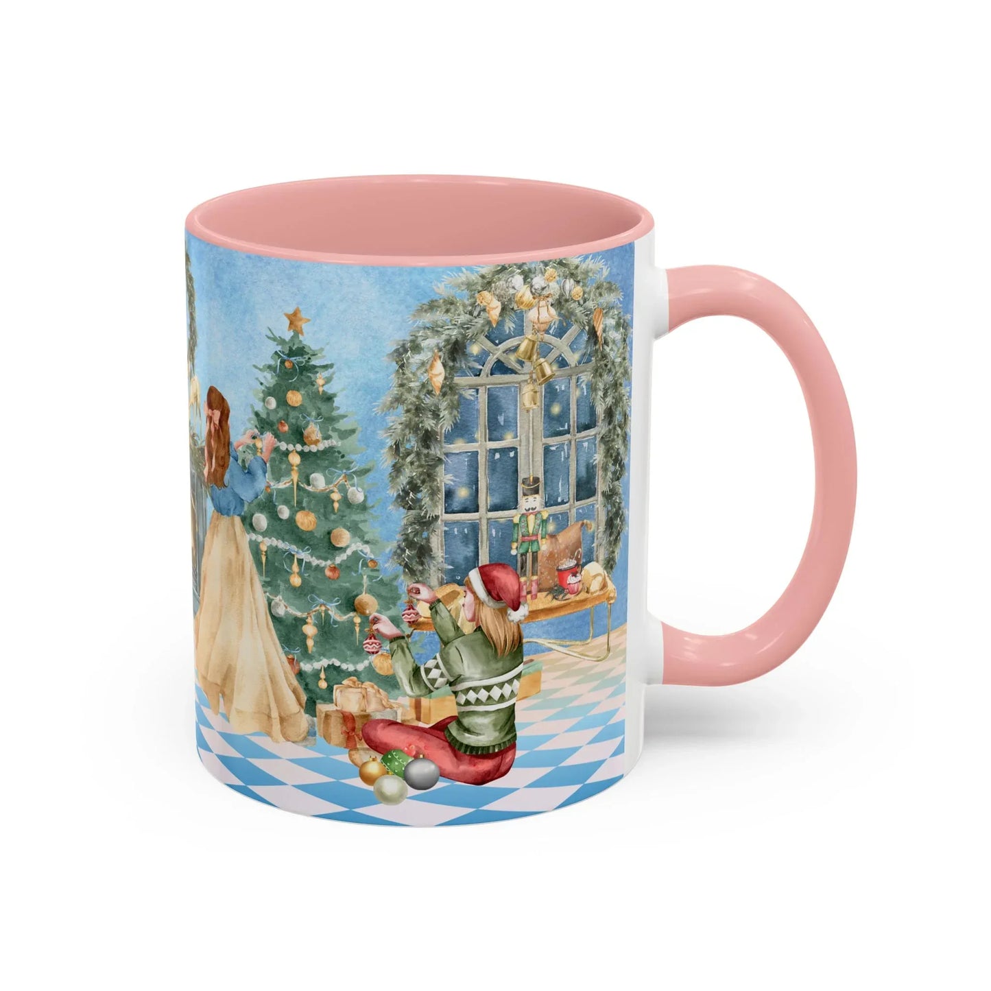 Christmas Tree Decoration Coffee Mug - 11oz & 15oz - tis the season - The Dreamer's Bookshop.