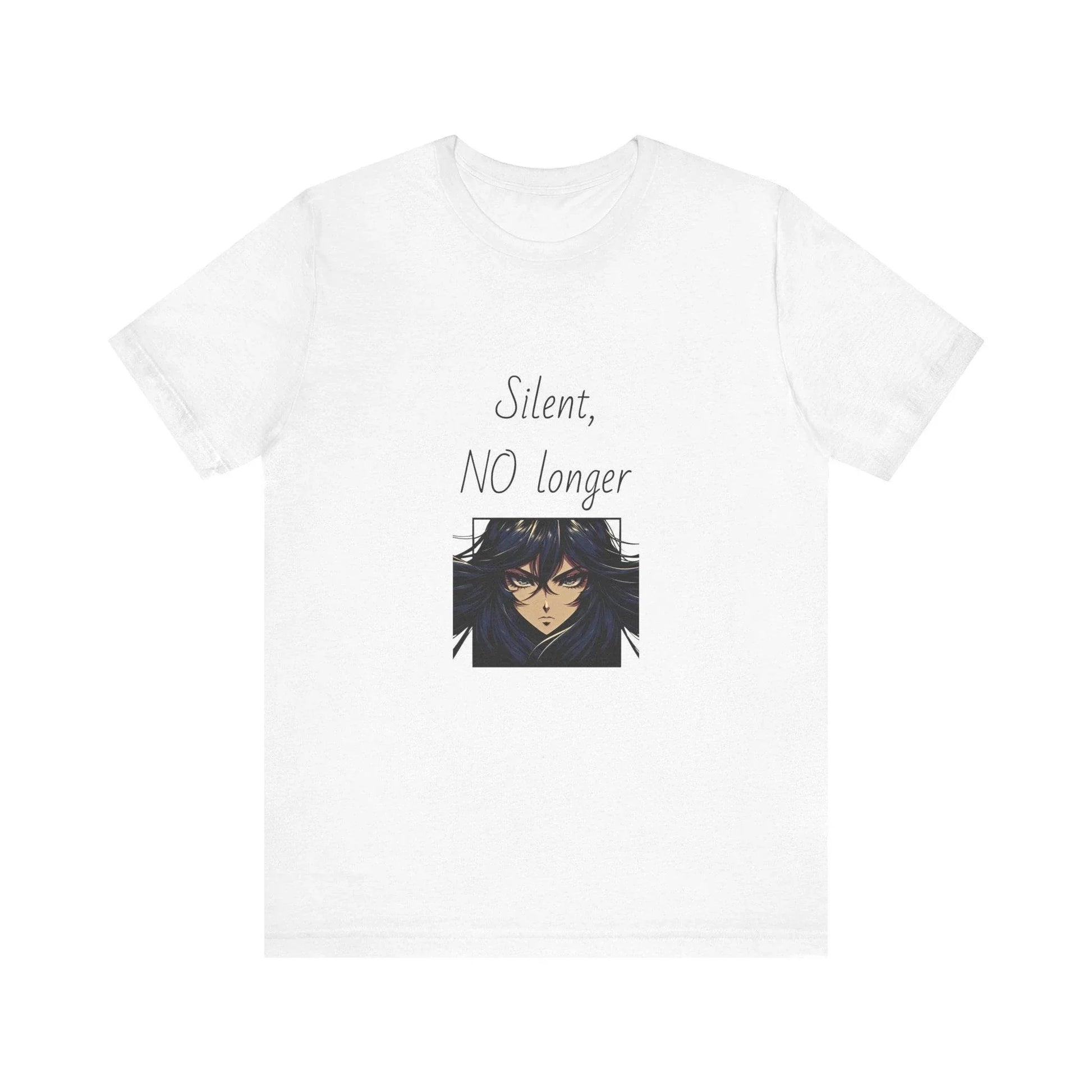 Fierce Survivor Unisex Short Sleeve Tee - Silent, NO longer - The Dreamer's Bookshop.