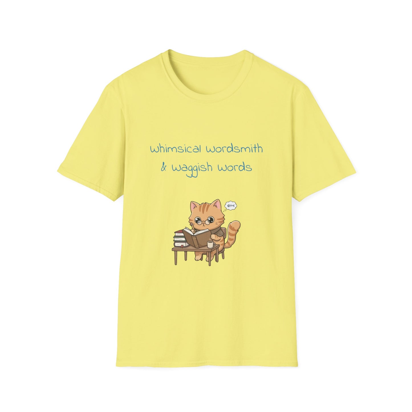 Unisex Travel-Inspired T-Shirt - "Whimsical Wordsmith" - Perfect for Book Lovers
