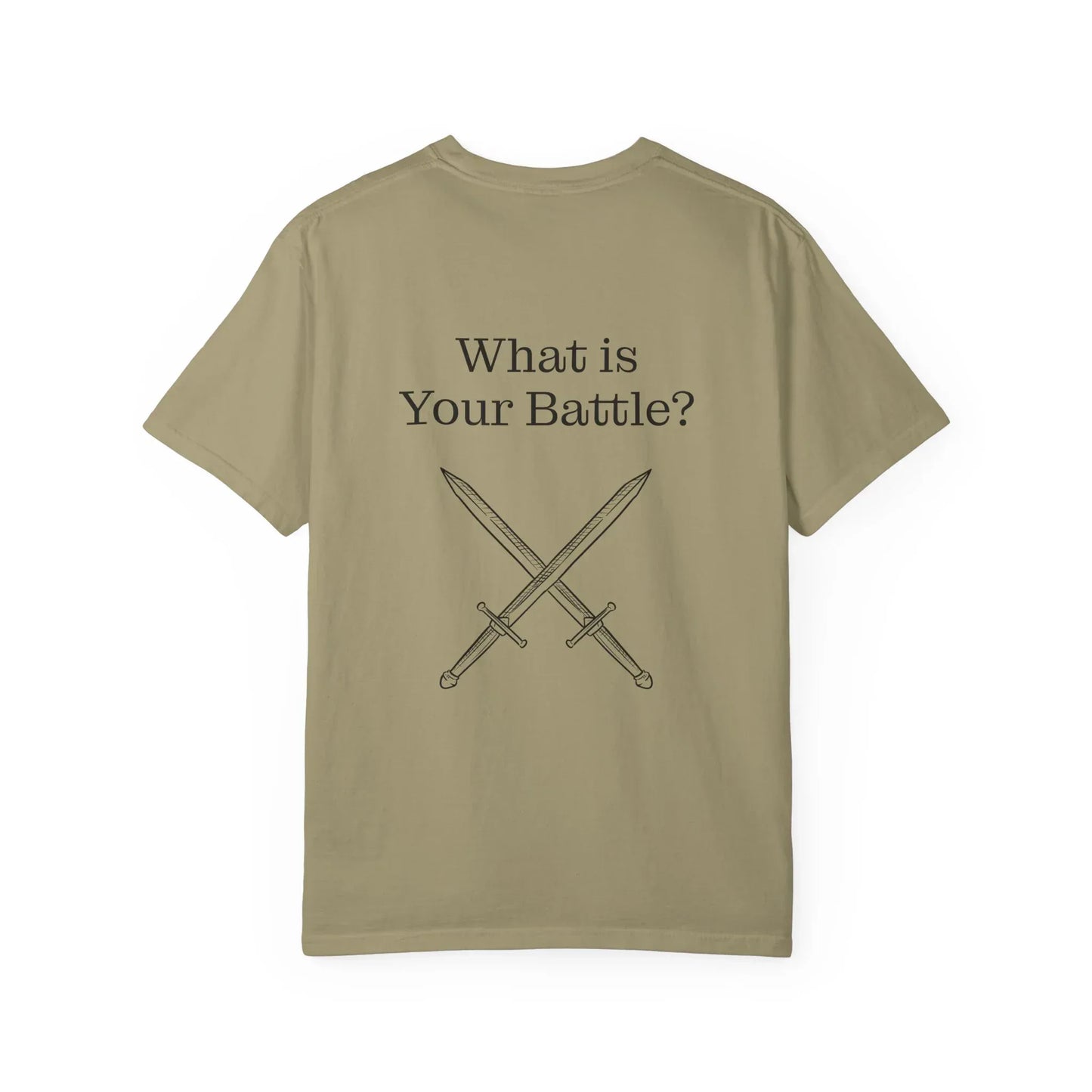 Chronic Pain Warrior Unisex Garment-Dyed T-Shirt - Empowering Supportive Apparel - The Dreamer's Bookshop.