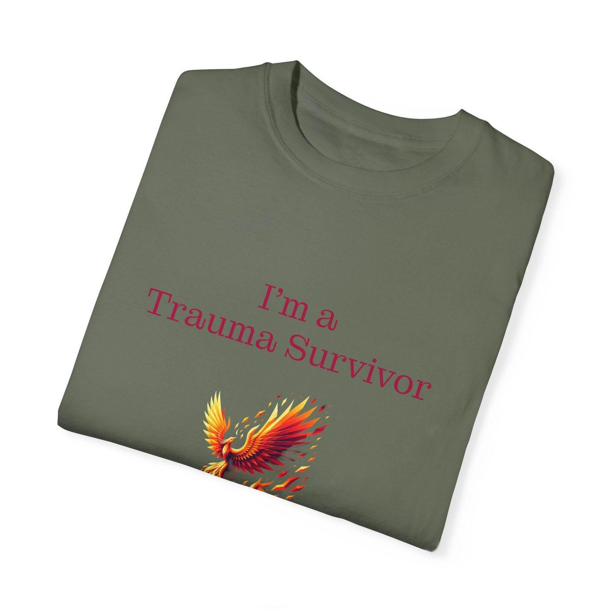 Trauma Survivor Unisex T-Shirt - Empowering Tee for Healthcare Awareness - The Dreamer's Bookshop.
