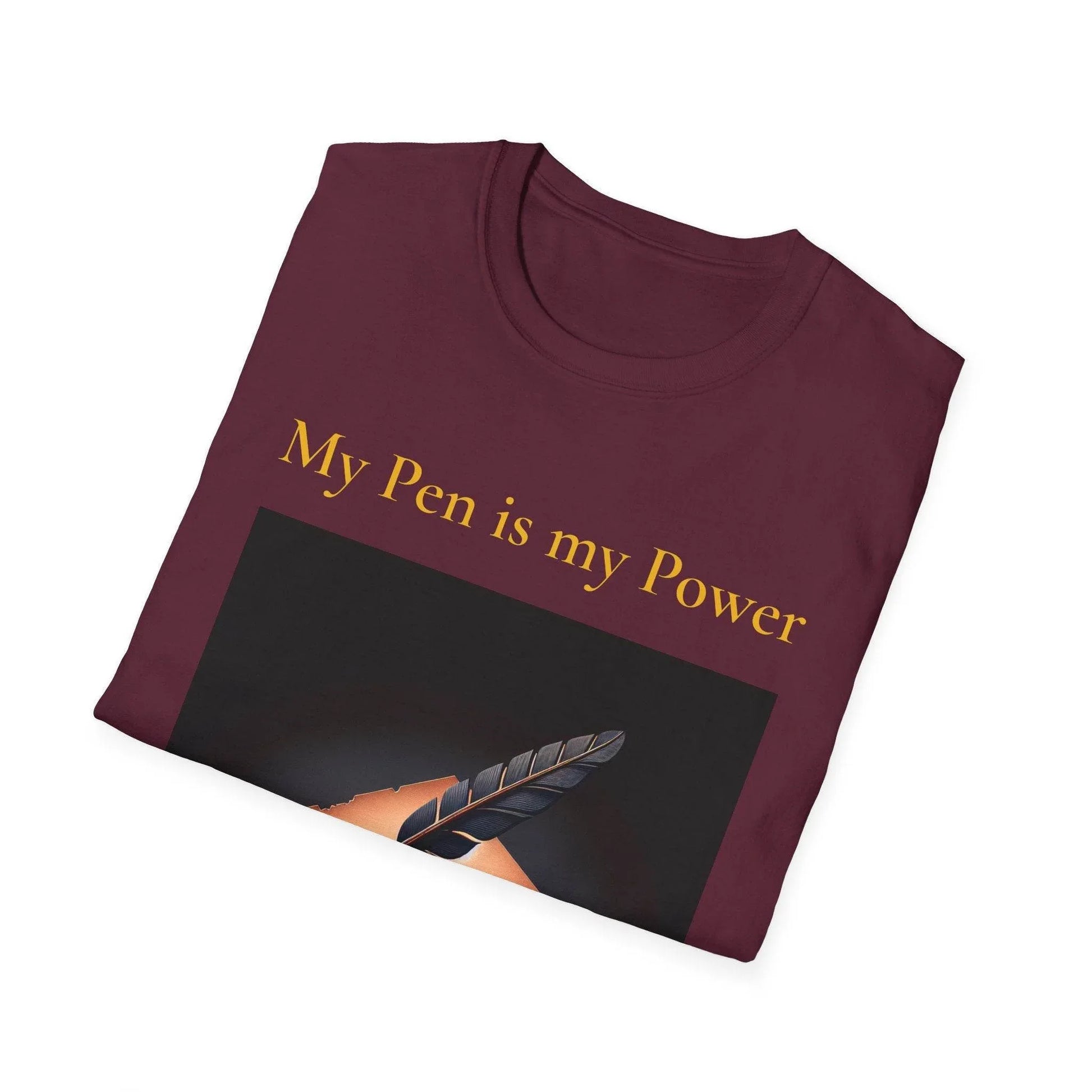 Unisex Softstyle T-Shirt - 'My Pen' - The Dreamer's Bookshop.