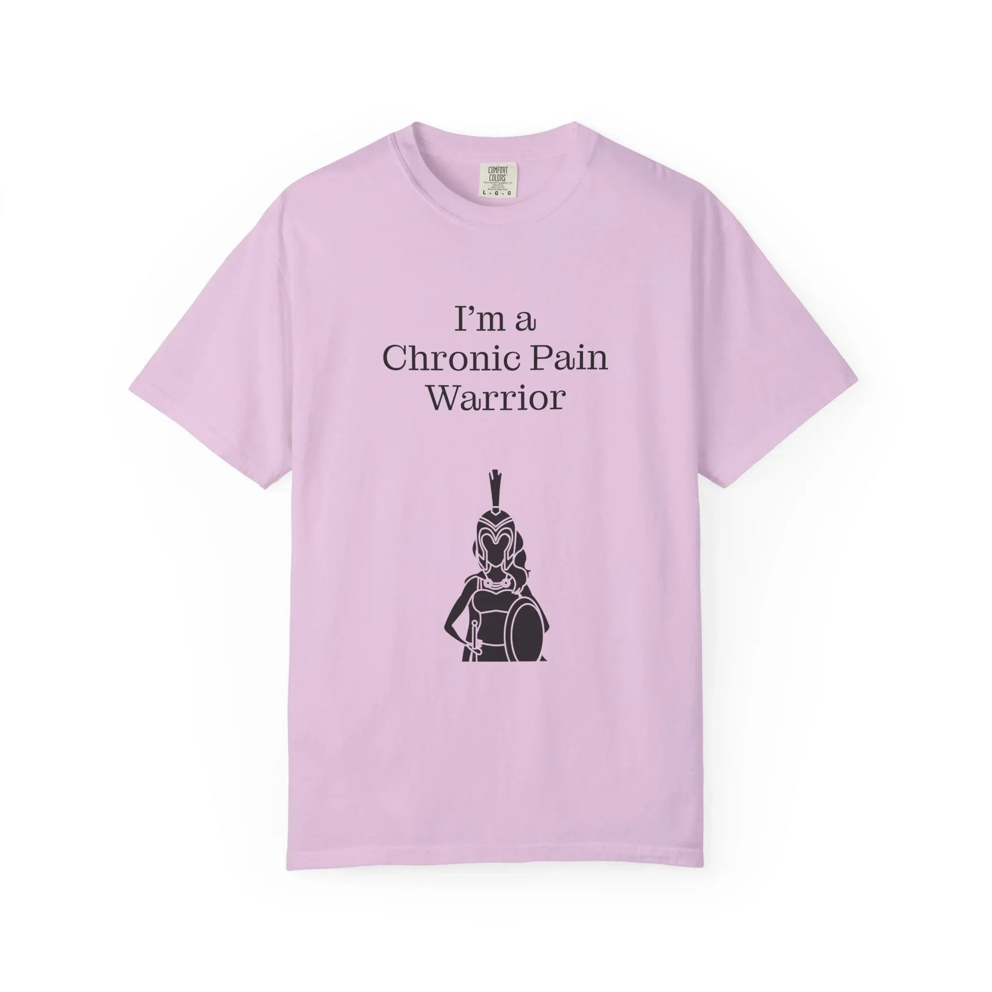 Chronic Pain Warrior Unisex Garment-Dyed T-Shirt - Empowering Supportive Apparel - The Dreamer's Bookshop.