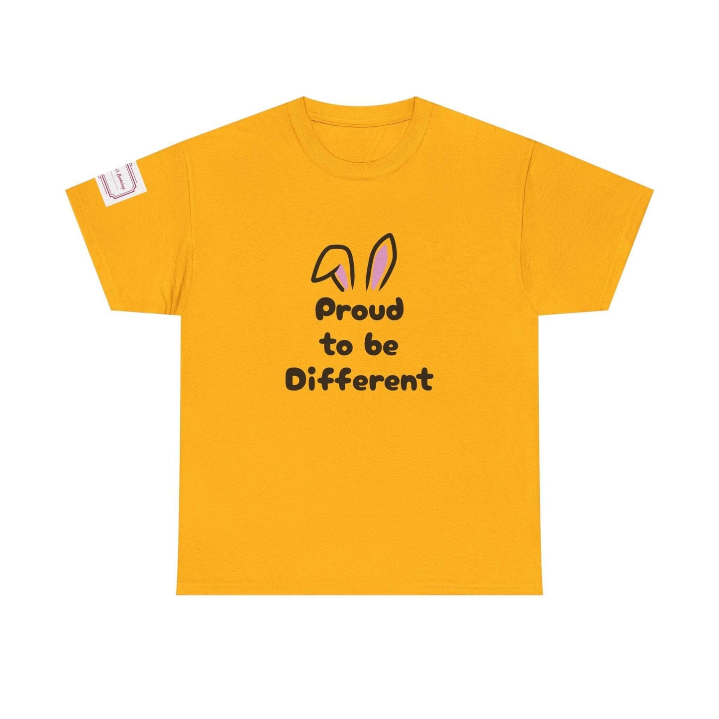 Proud to Be Different Unisex Heavy Cotton Tee – Celebrate Uniqueness - The Dreamer's Bookshop.