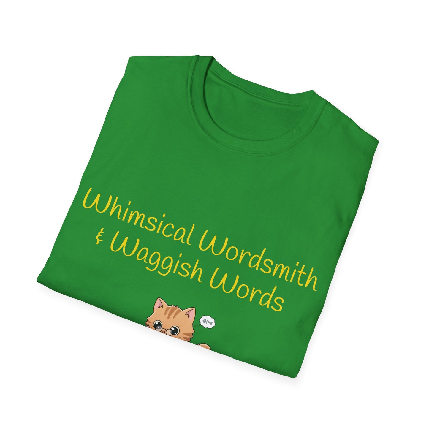 Whimsical Wordsmith Unisex Softstyle T-Shirt - Perfect Gift for Wordsmiths