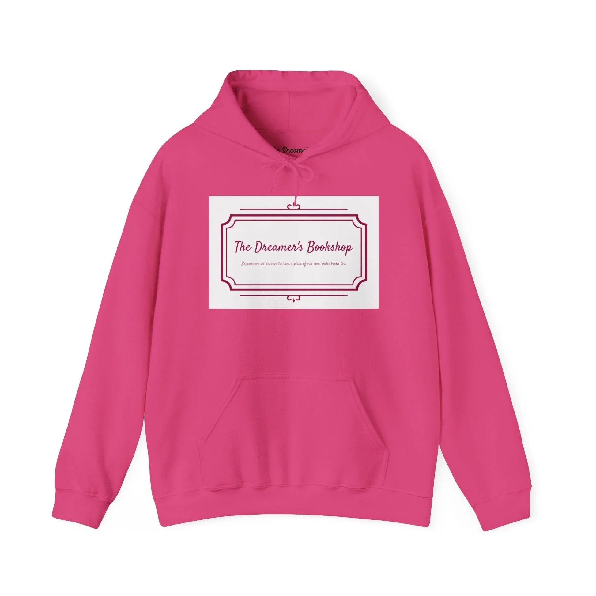 The Dreamer's Bookshop Unisex Hooded Sweatshirt - Cozy Literary Apparel - The Dreamer's Bookshop.