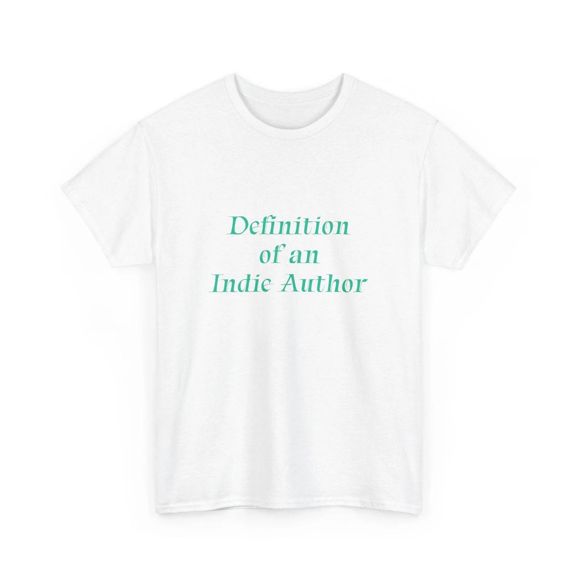 Indie Author - Unisex Heavy Cotton Tee - Creative Apparel - The Dreamer's Bookshop.