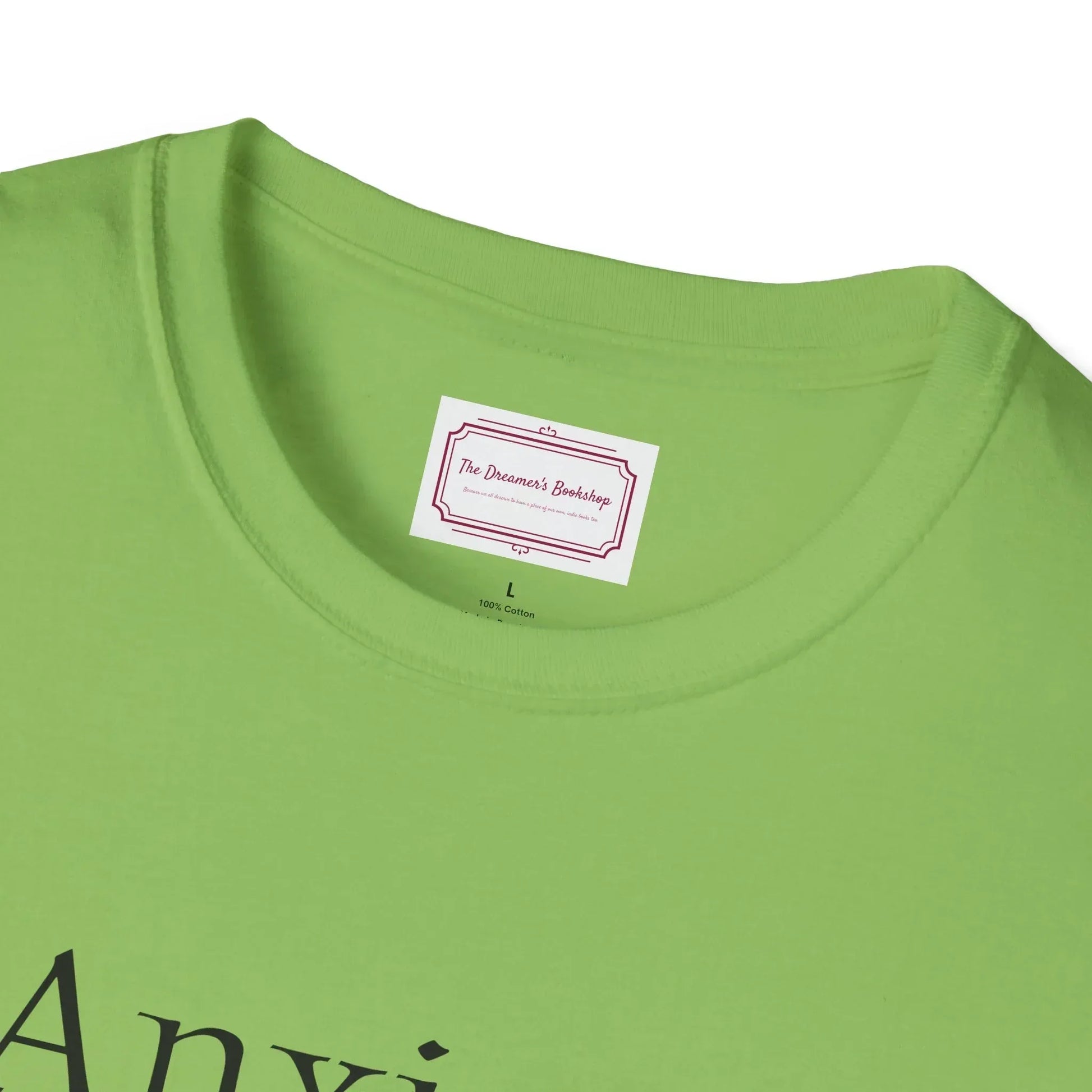 Anxiety Warrior Unisex Softstyle T-Shirt - Embrace Your Battles - The Dreamer's Bookshop.