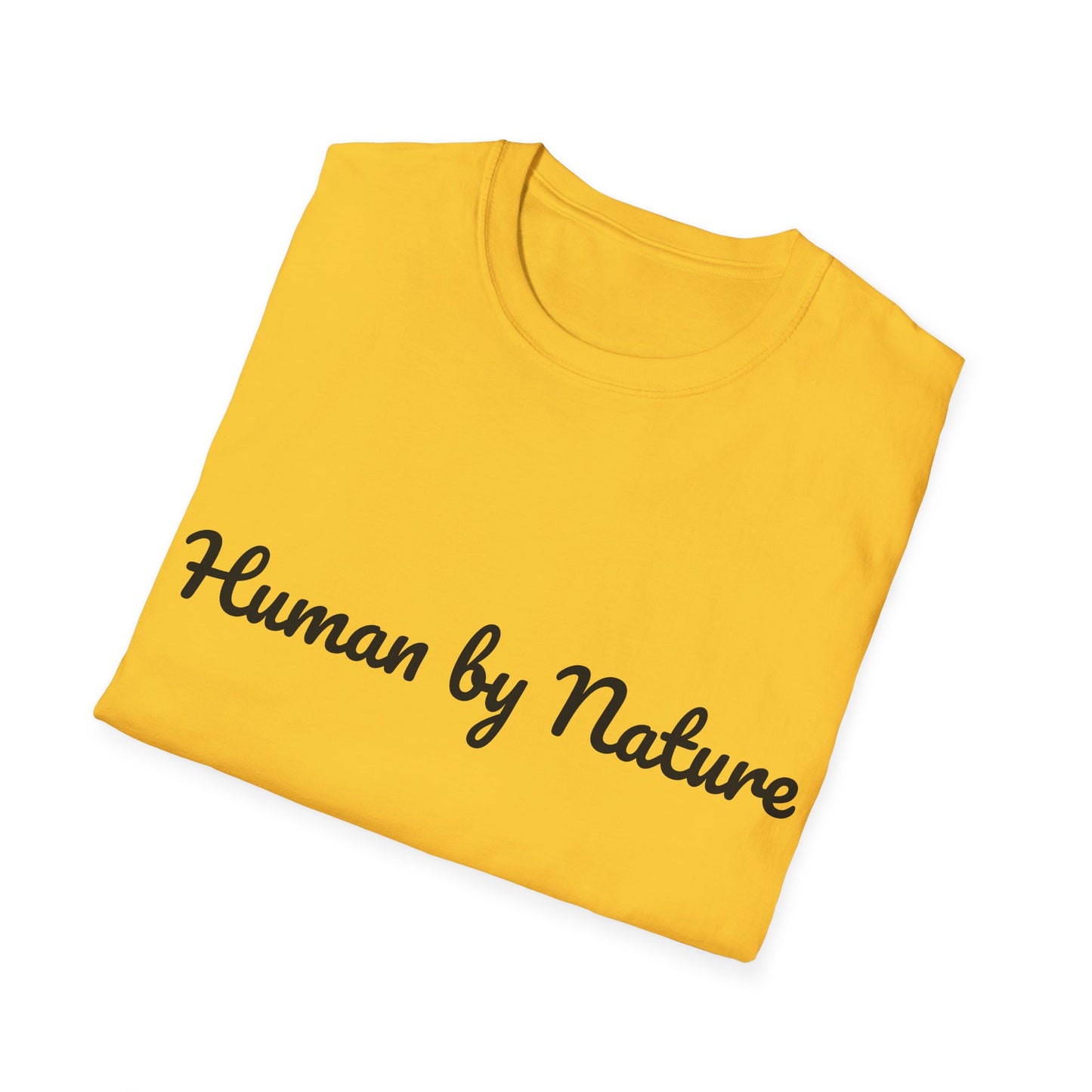 Unisex Softstyle T-Shirt - Poetical "Human by Nature" Bookaddict