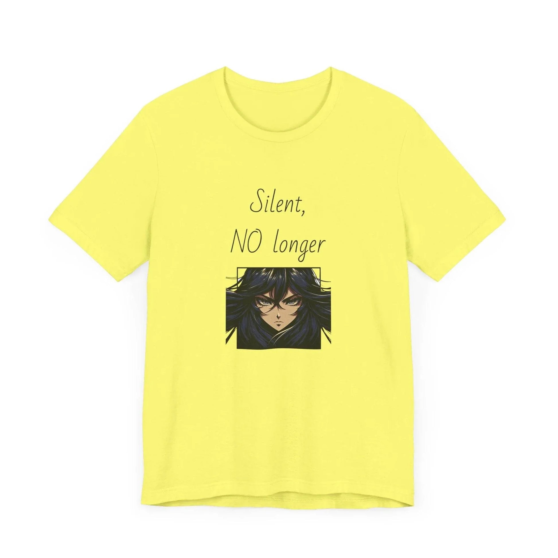 Silent, NO longer Inspirational T-Shirt | Unisex Short Sleeve Tee - The Dreamer's Bookshop.
