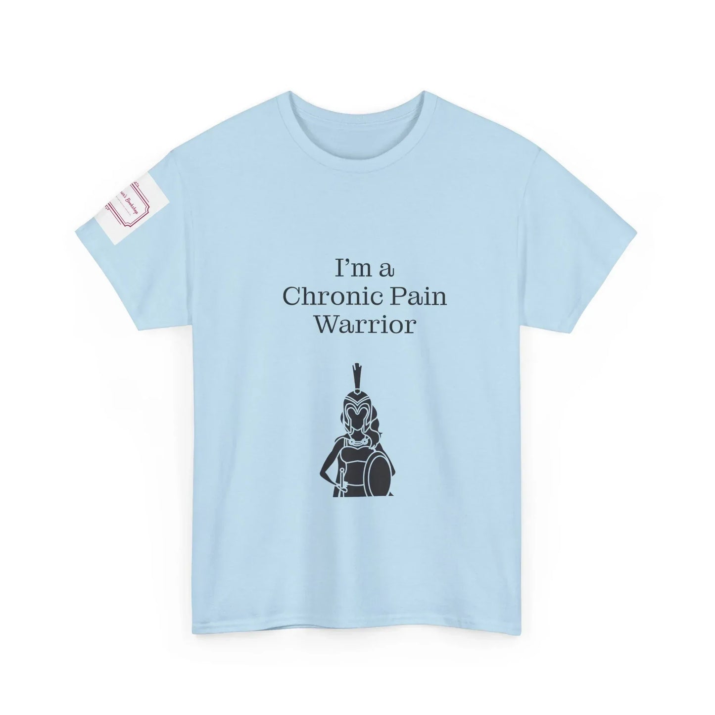 Chronic Pain Warrior Unisex Heavy Cotton Tee - Empowering Apparel for Health Awareness - The Dreamer's Bookshop.