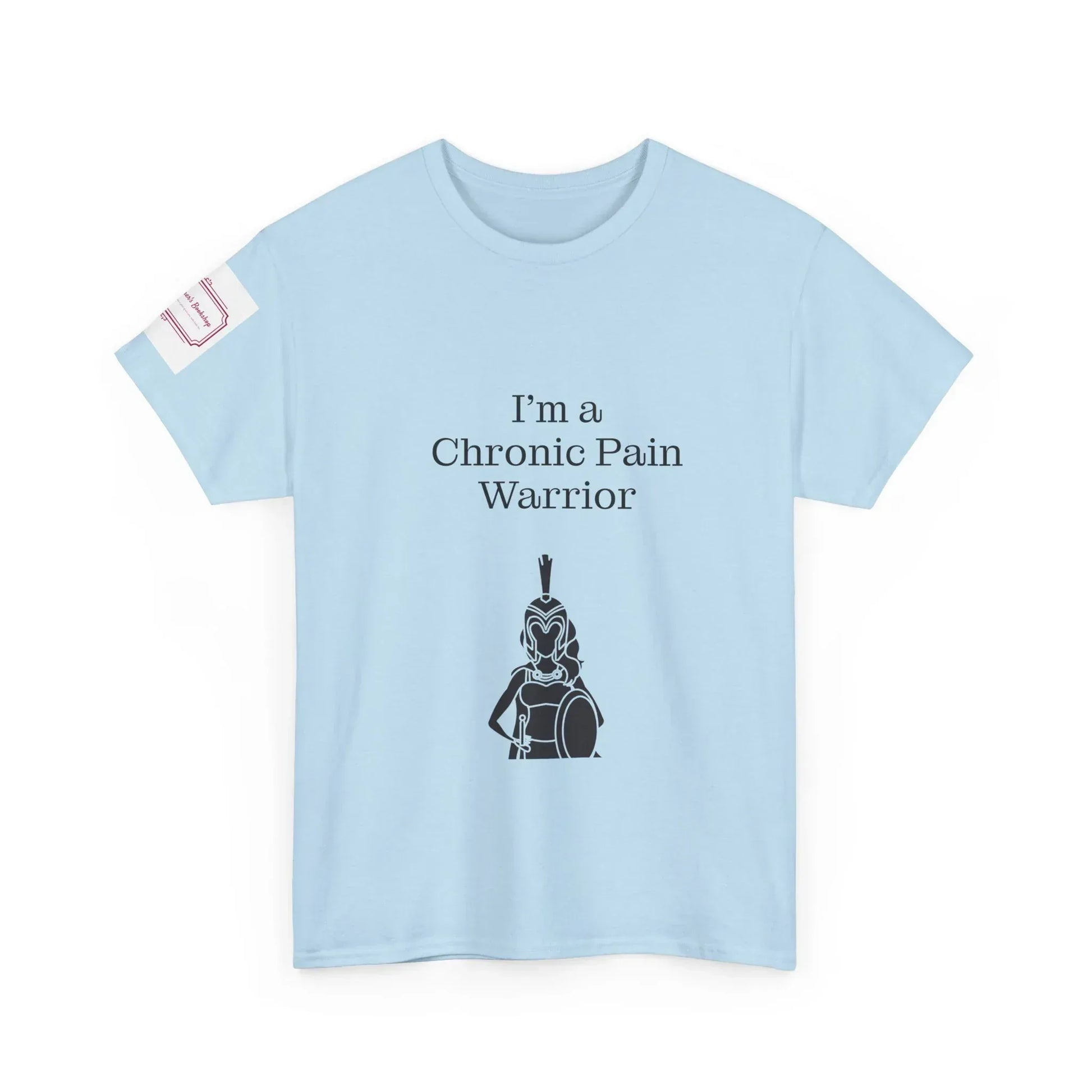Chronic Pain Warrior Unisex Heavy Cotton Tee - Empowering Apparel for Health Awareness - The Dreamer's Bookshop.
