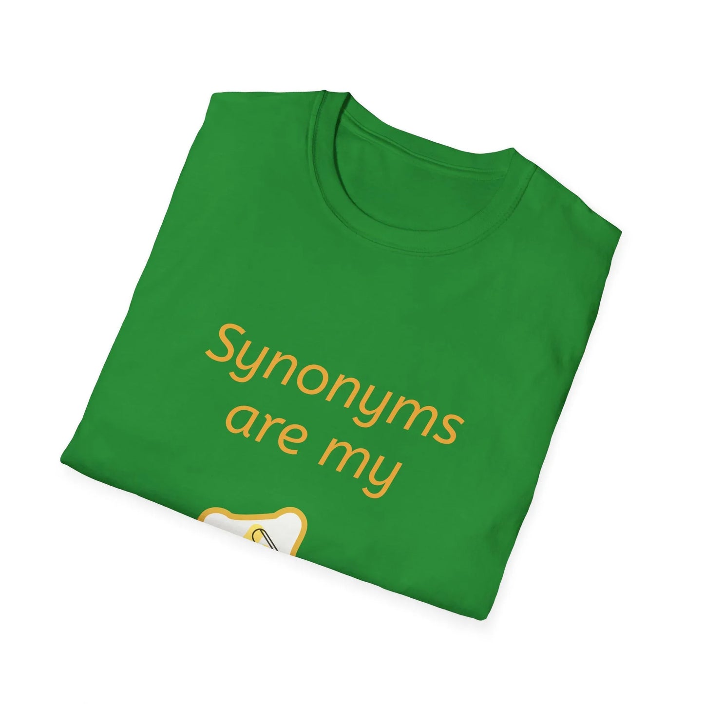 Funny "Synonyms Are My Jam" T-Shirt for Word Lovers - The Dreamer's Bookshop.