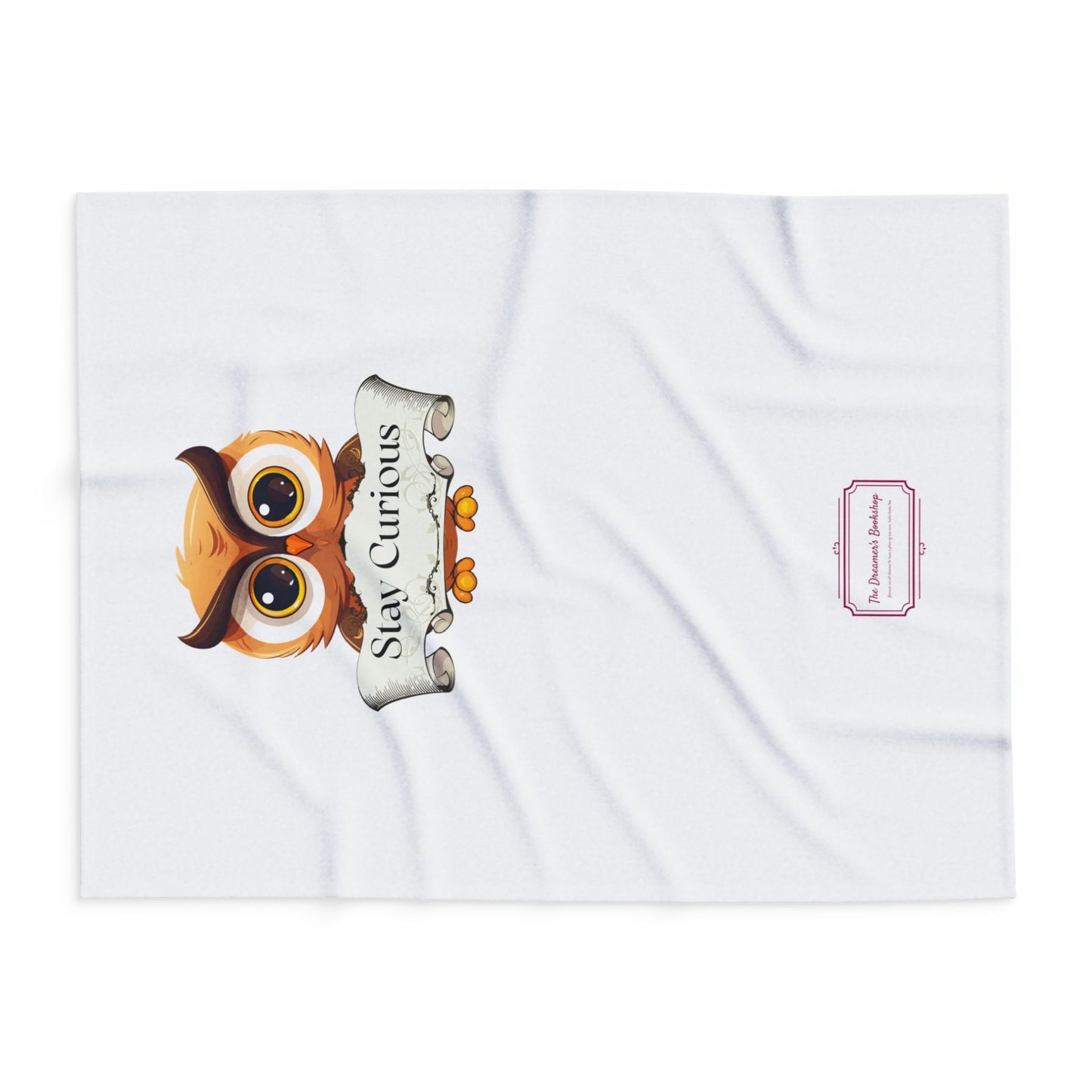 Cozy Arctic Fleece Blanket - Stay Curious
