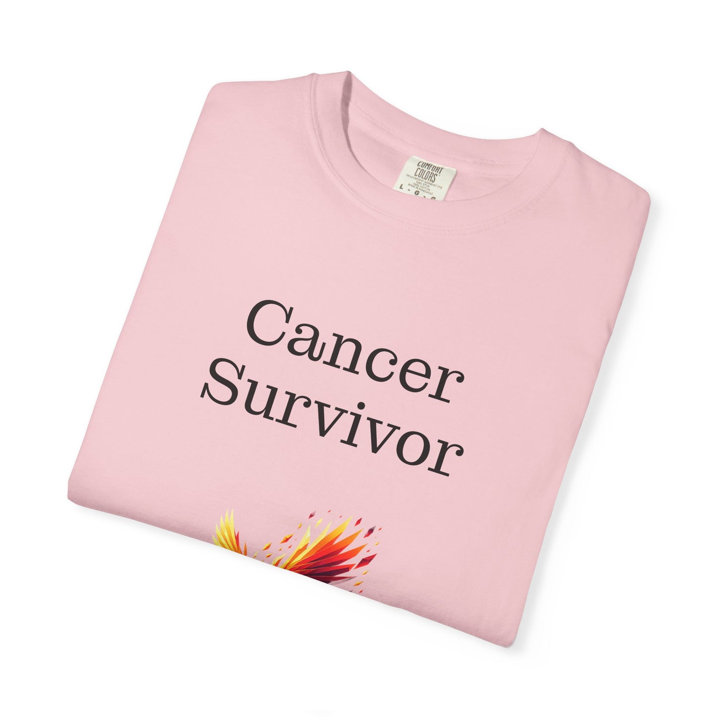 AU - Cancer Survivor Unisex Garment-Dyed T-Shirt - Empowering Supportive Apparel