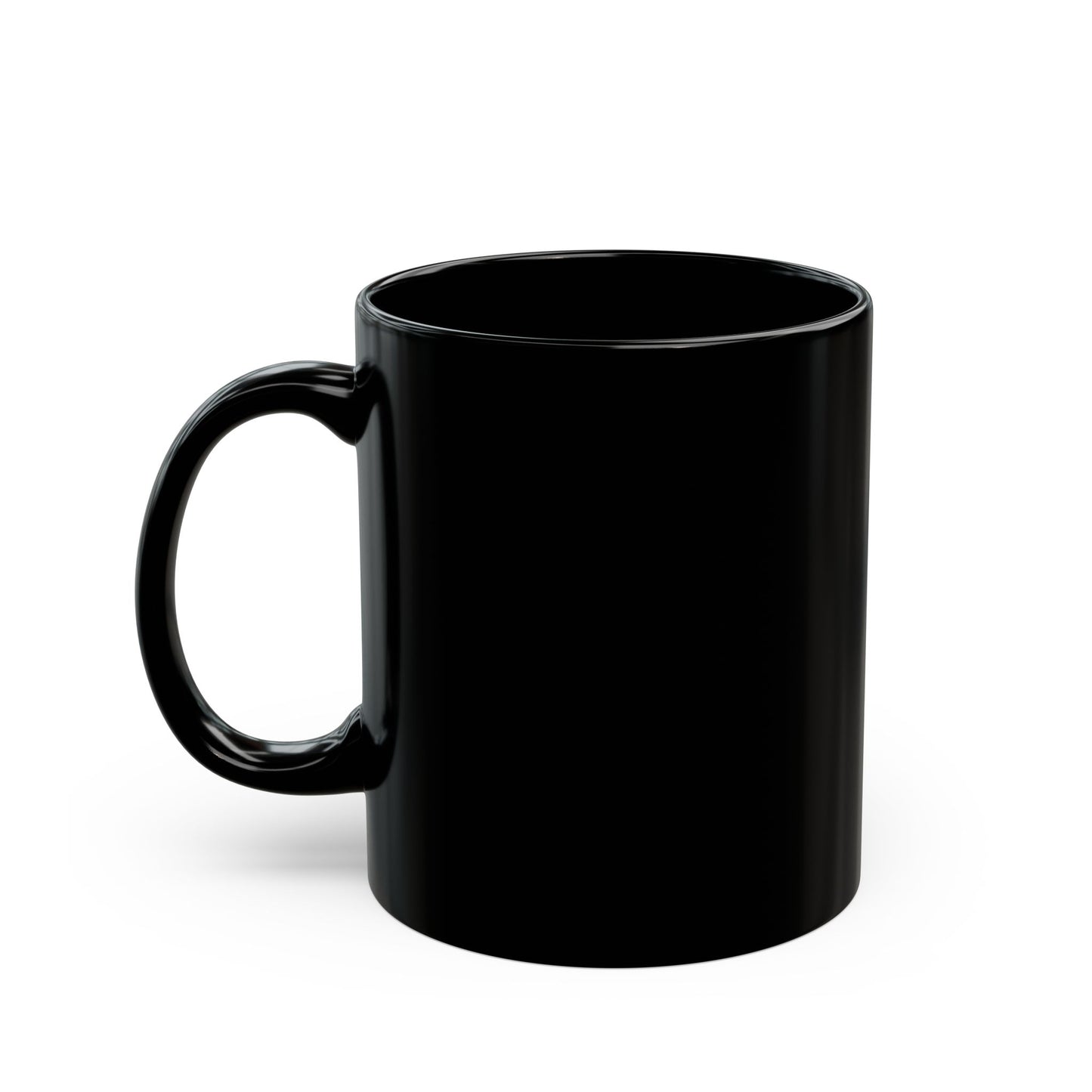 Black Mug - Words Reach Out - 11oz & 15oz Options