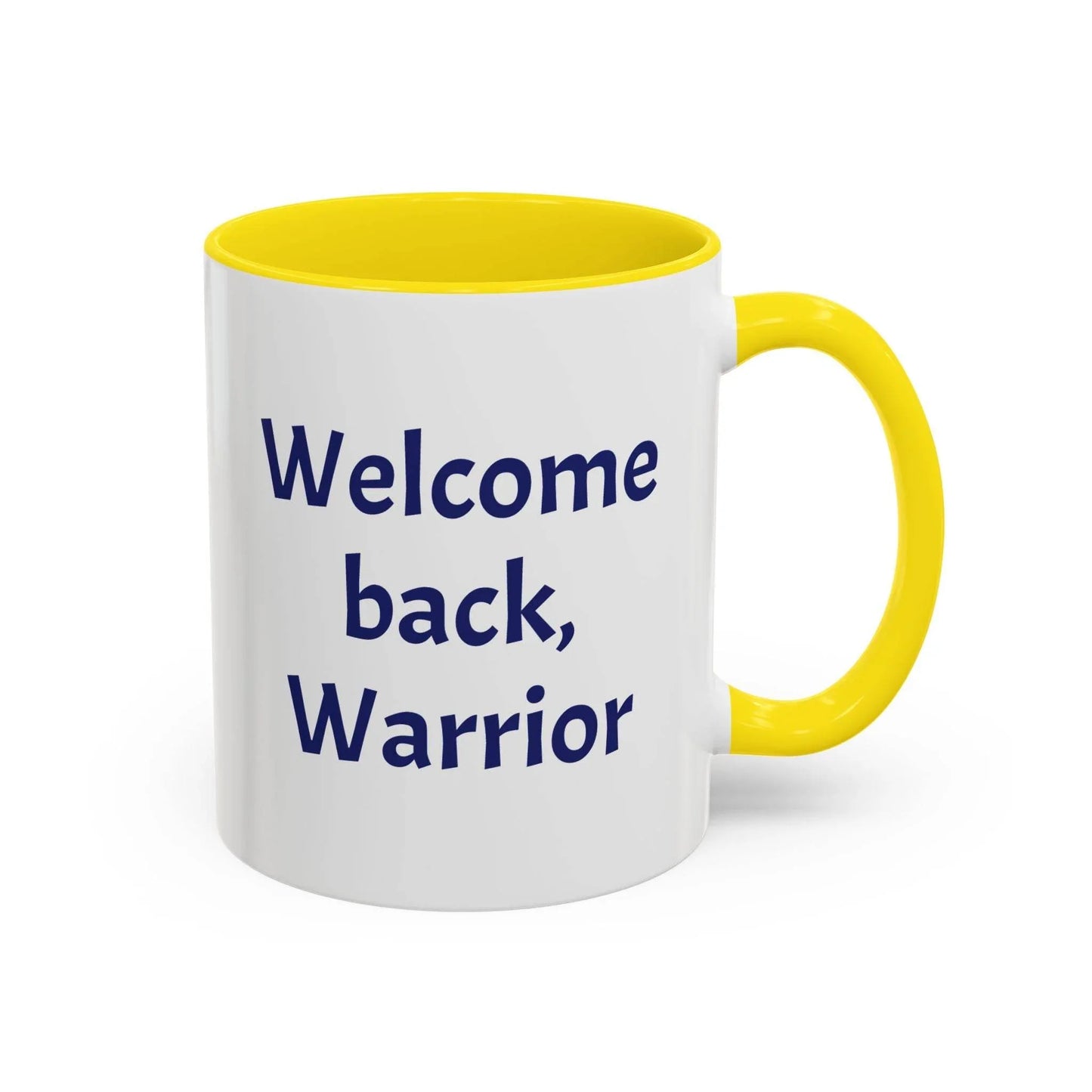 Welcome back, Warrior Mug - Perfect Gift for Chronic Illness Warriors - The Dreamer's Bookshop.